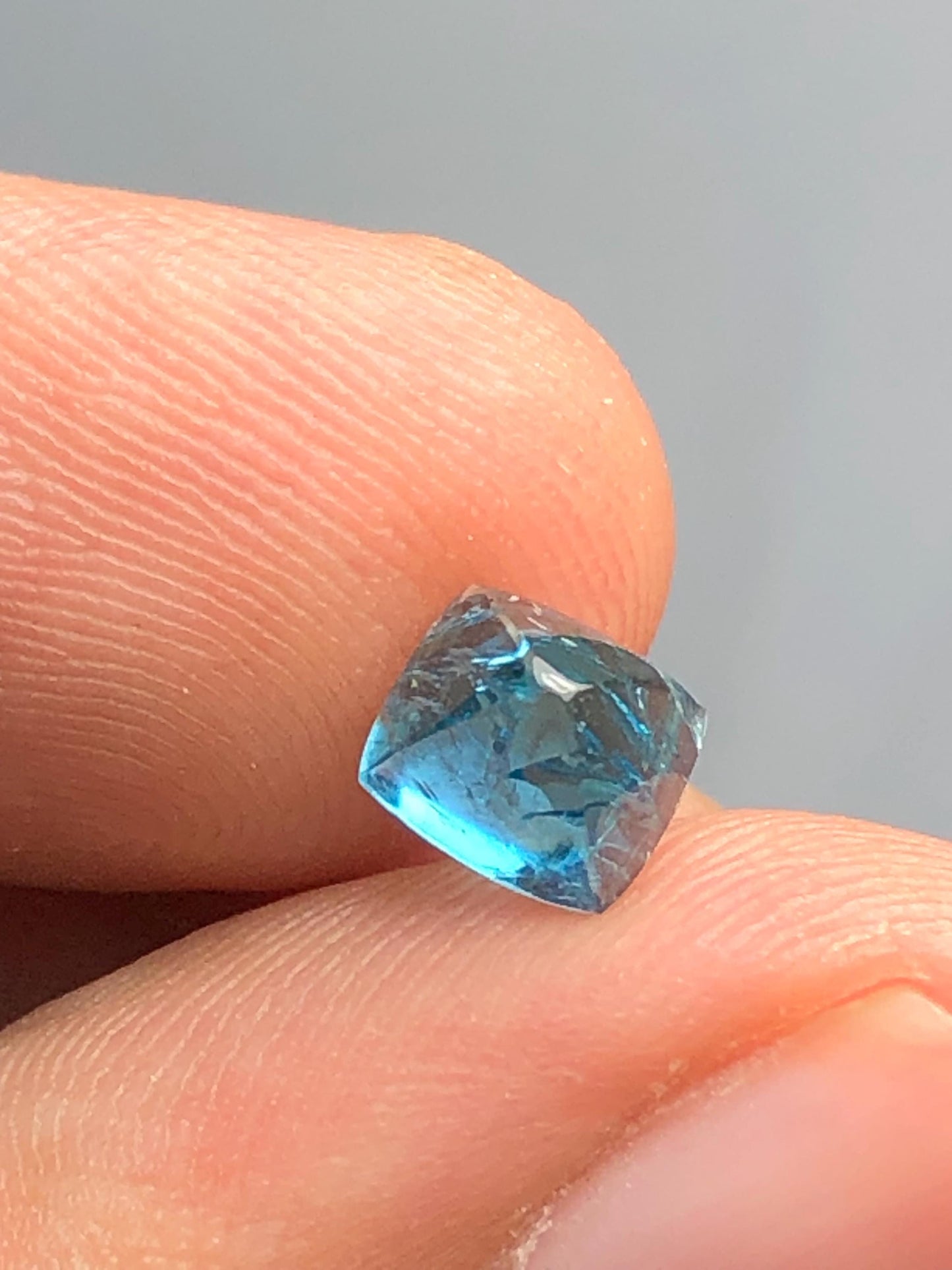 Neon Blue Tourmaline Cabochon 1.20 ct - Sugar Loaf Cut for Fine Jewelry