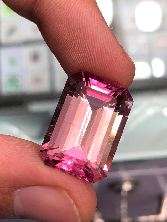 Pink Tourmaline Cabochon 26.50 ct - Afghan Gem for Rings or Pendants