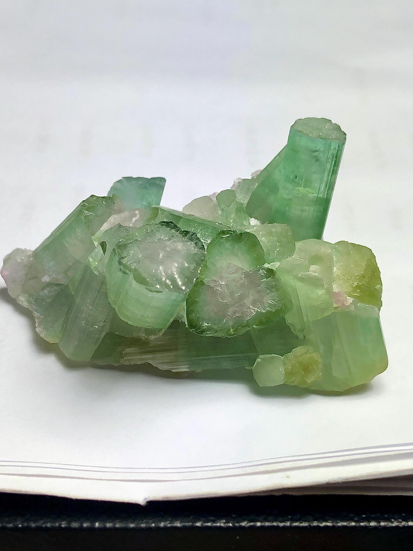 Green Tourmaline Crystal Specimen 48 g - Unique Afghan Mineral