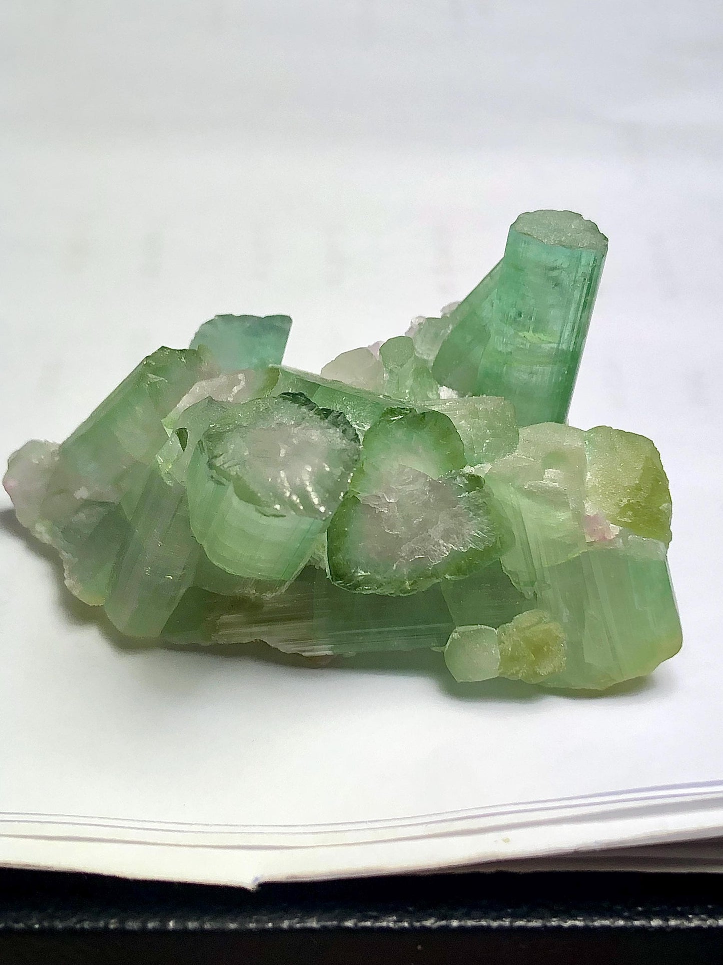Green Tourmaline Crystal Specimen 48 g - Unique Afghan Mineral