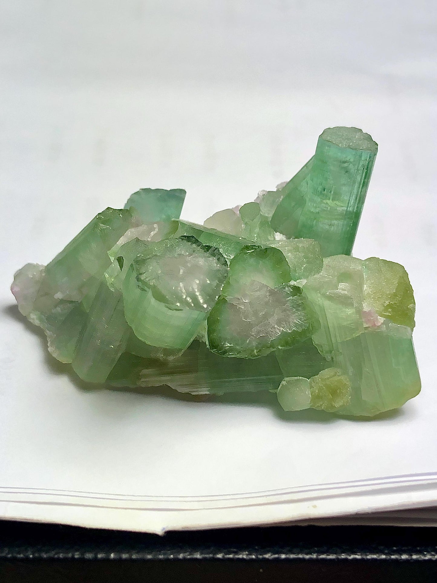 Green Tourmaline Crystal Specimen 48 g - Unique Afghan Mineral