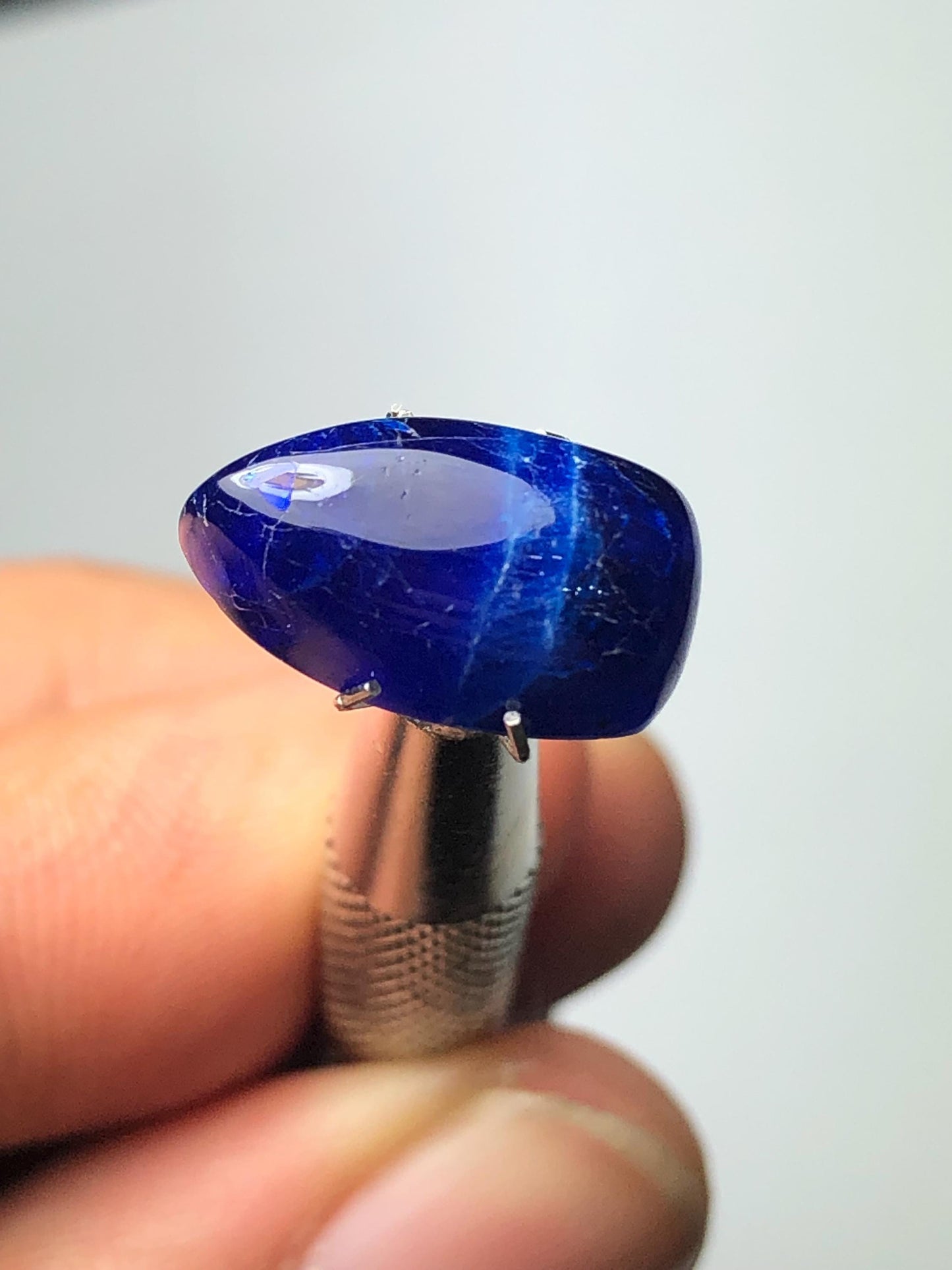 Rare Hauyne Cabochon 5.20 ct – Drop Shape Collector Gem
