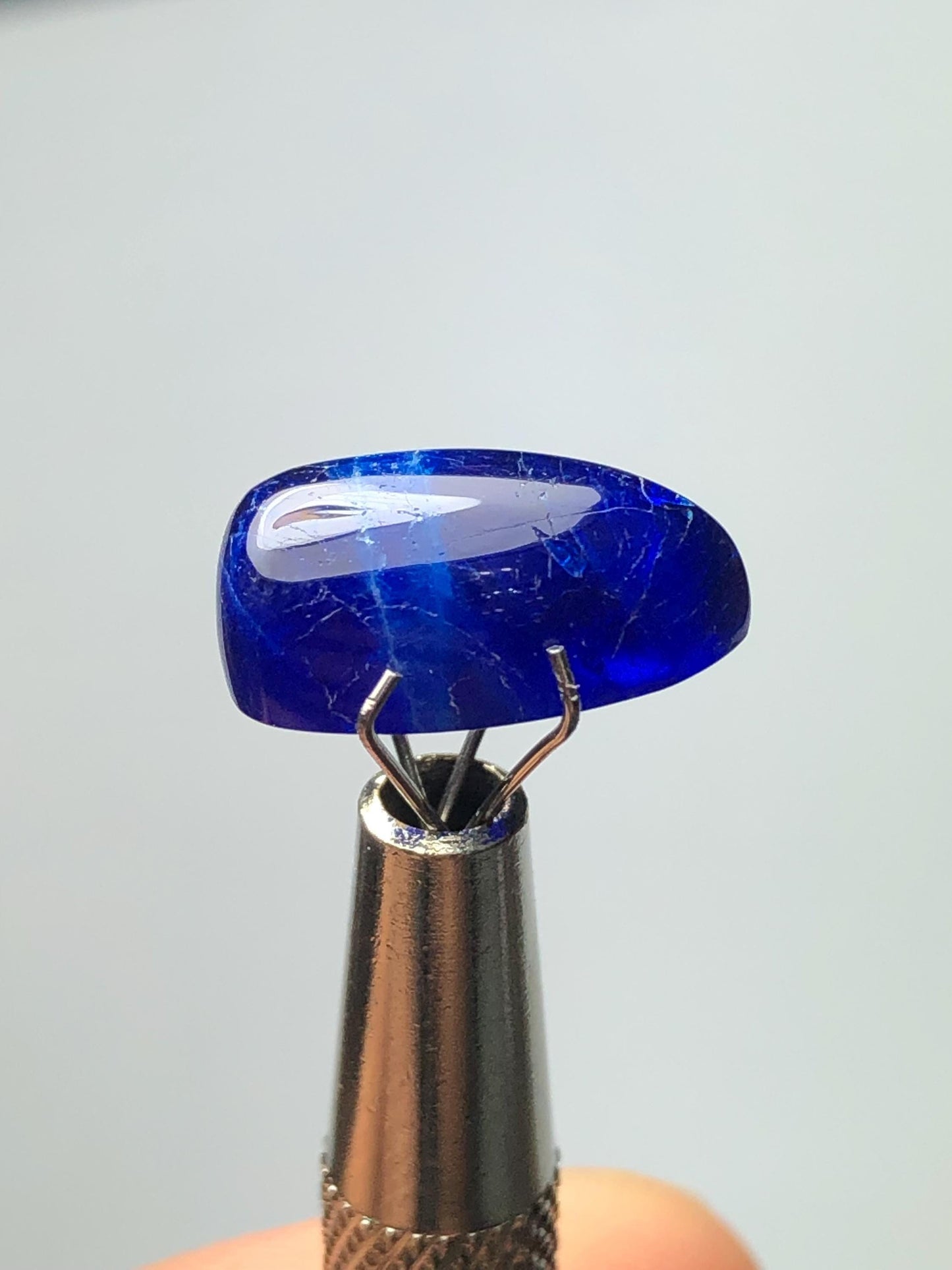 Rare Hauyne Cabochon 5.20 ct – Drop Shape Collector Gem