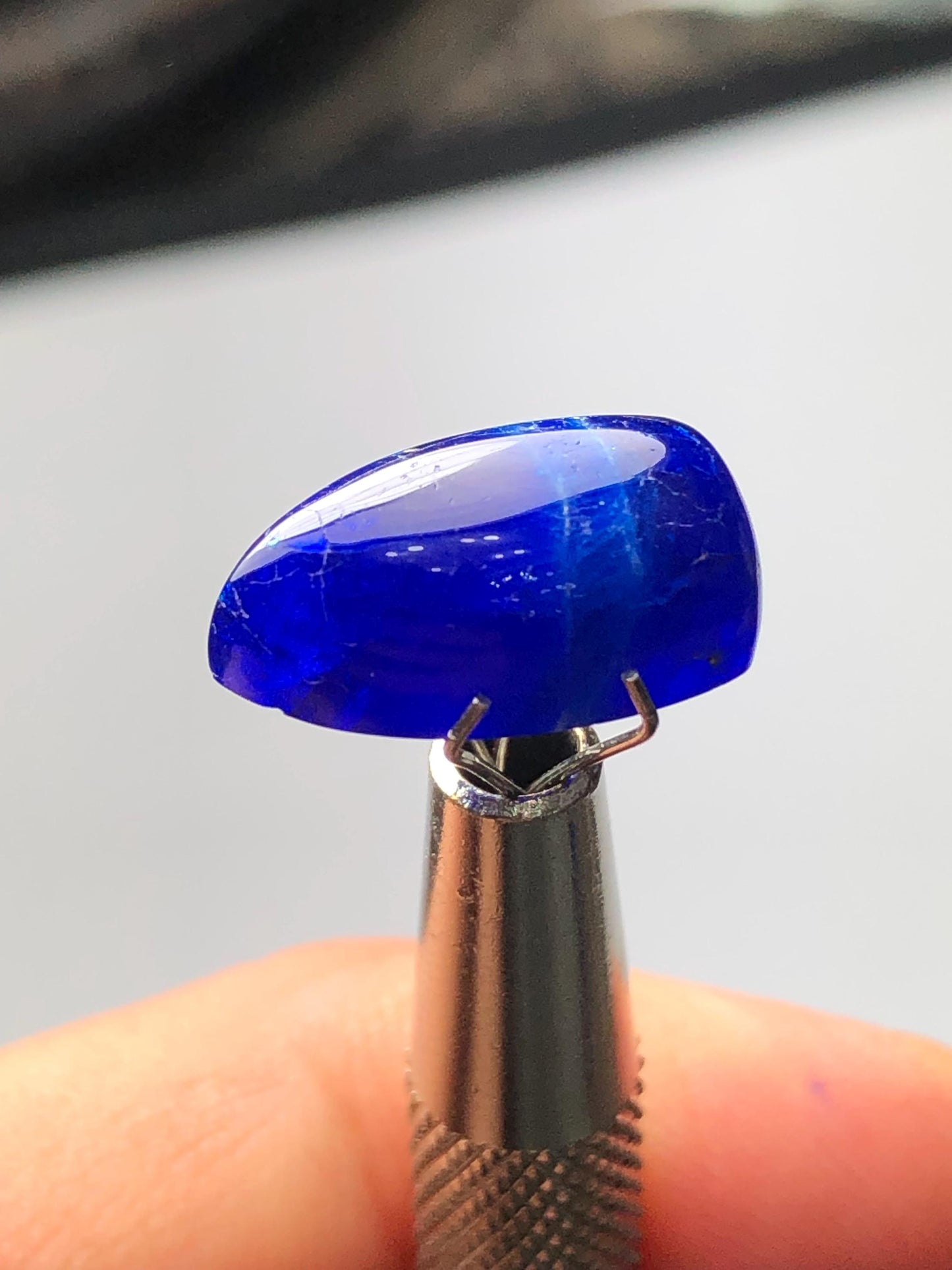 Rare Hauyne Cabochon 5.20 ct – Drop Shape Collector Gem