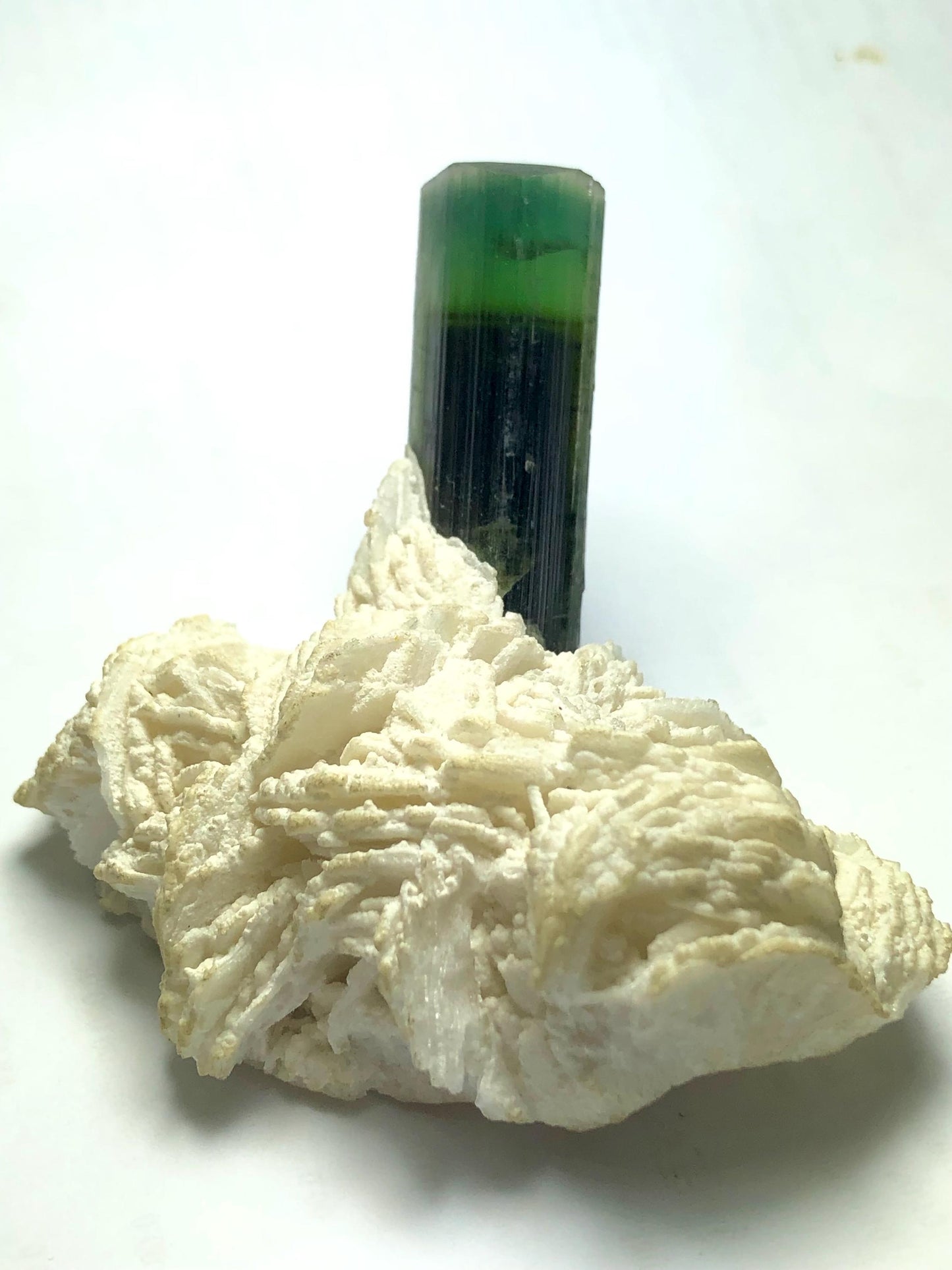 Bi Colour Tourmaline Specimen 109 g – Rare Display Piece from Afghanistan