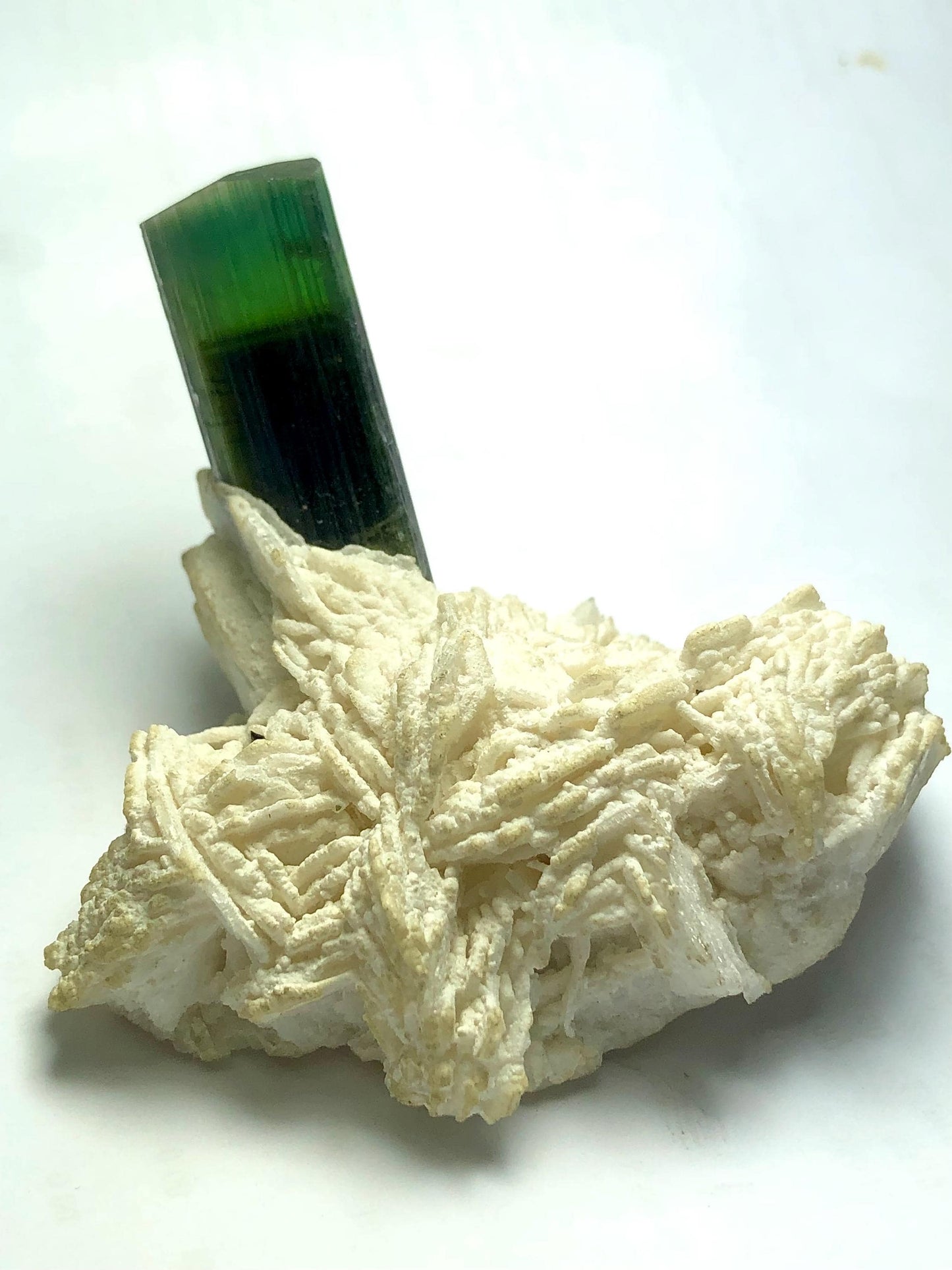 Bi Colour Tourmaline Specimen 109 g – Rare Display Piece from Afghanistan