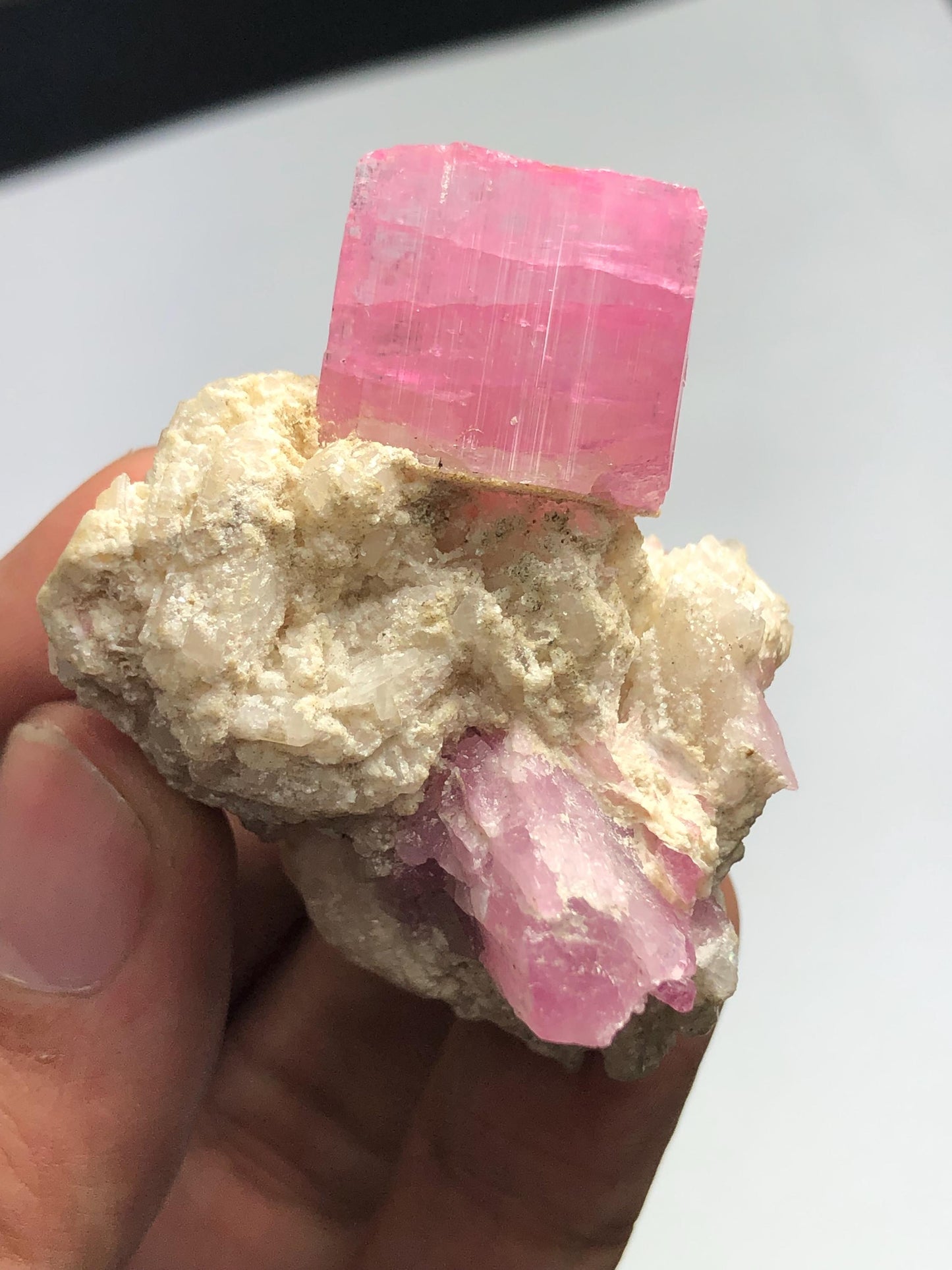 Rose Pink Tourmaline Specimen 41 g – Collector Mineral Piece