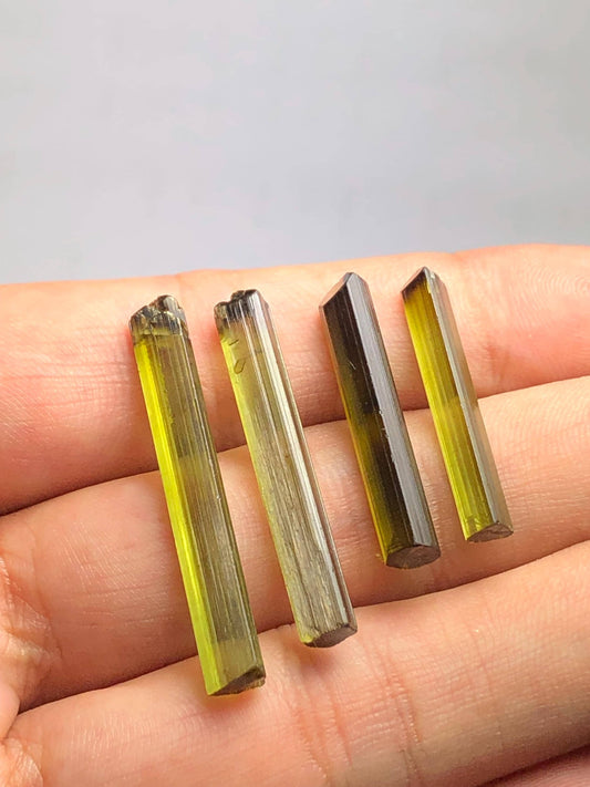 Olive Green Tourmaline Crystals 28.95 ct – Natural Collector Pieces