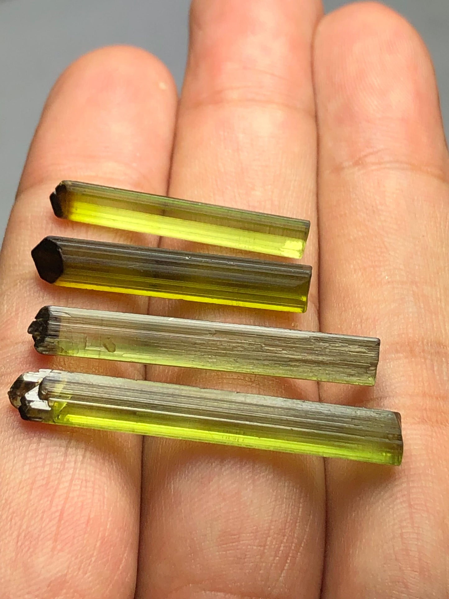 Olive Green Tourmaline Crystals 28.95 ct – Natural Collector Pieces