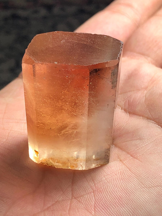 Golden Topaz Polished 270 ct - Skardu Origin Collector Stone Display Piece