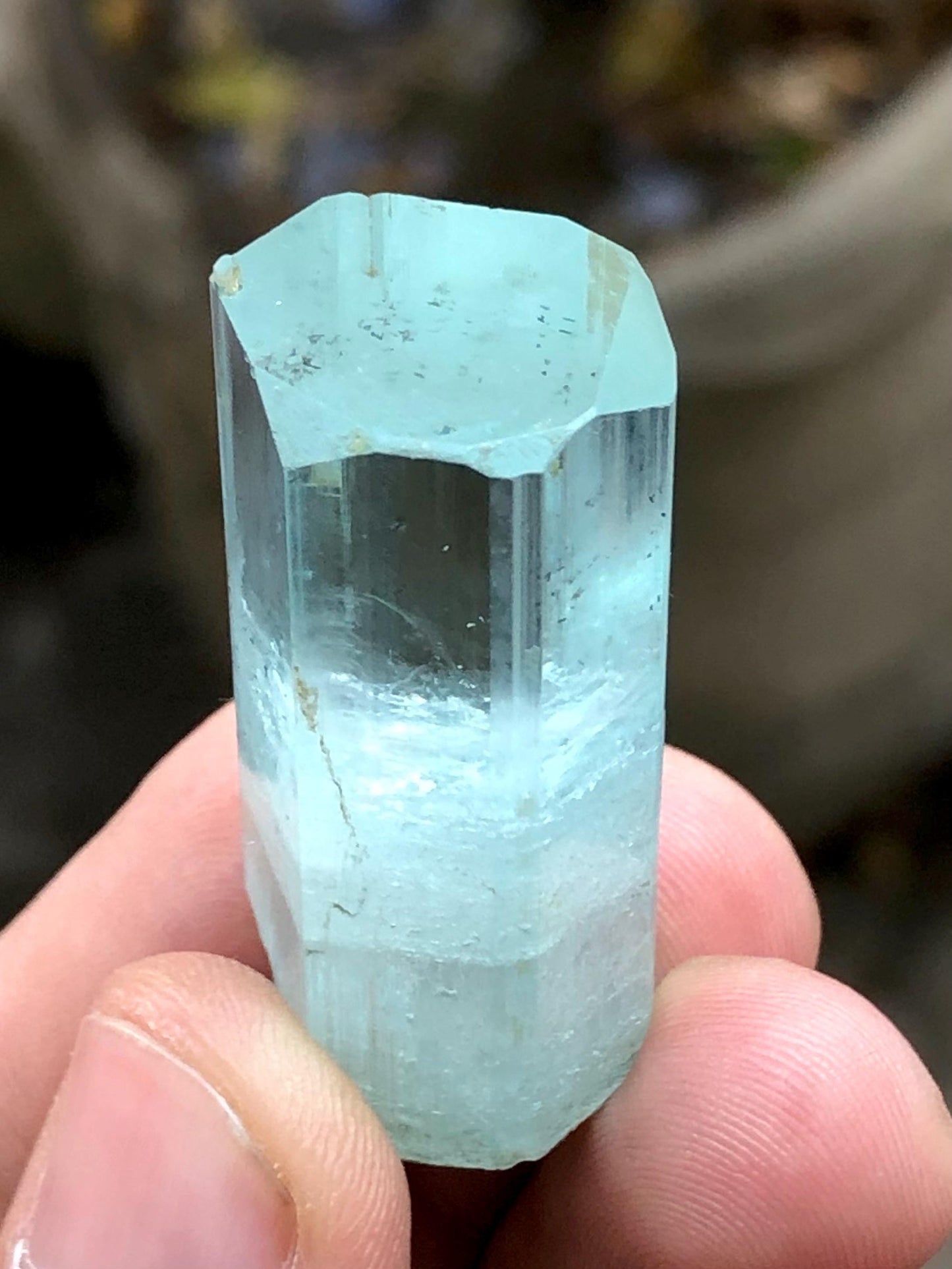 Aquamarine Crystal 20 g - Terminated Natural Specimen from Pakistan