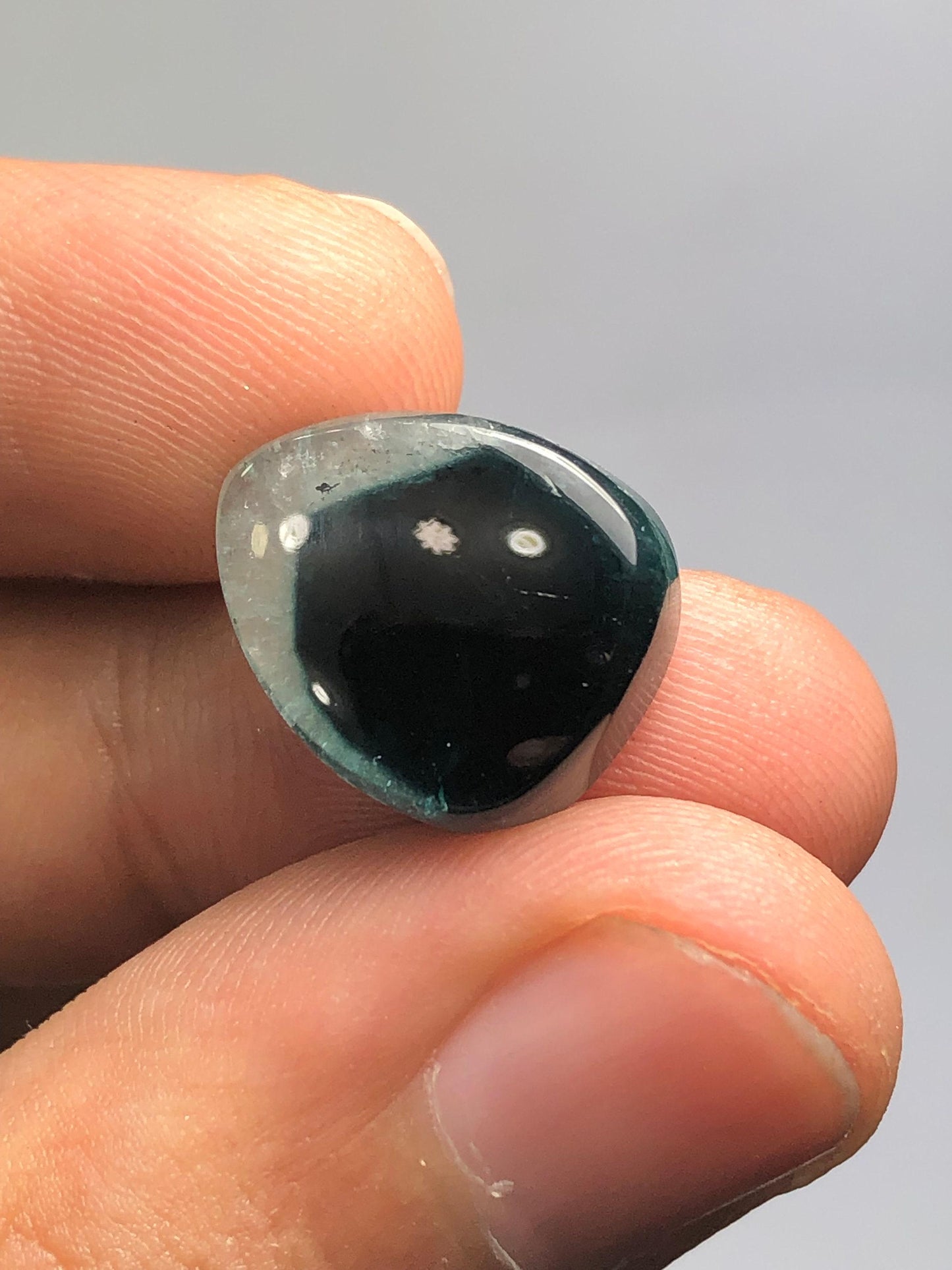 Tourmaline Cabochon 14.80 ct - Polished Gem for Wire Wrap or Pendant