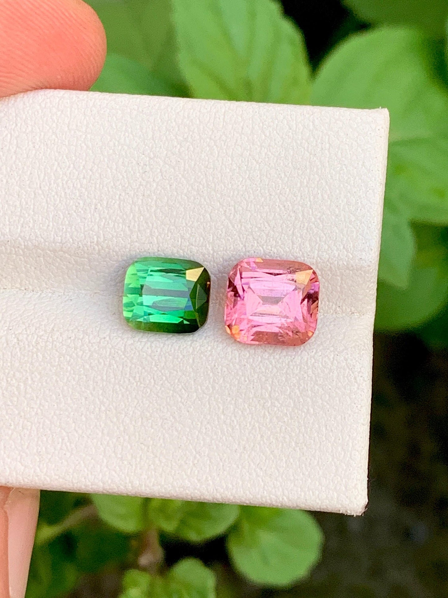 Pink Tourmaline Lot Faceted 4 ct - Loose Stones for Jewelry