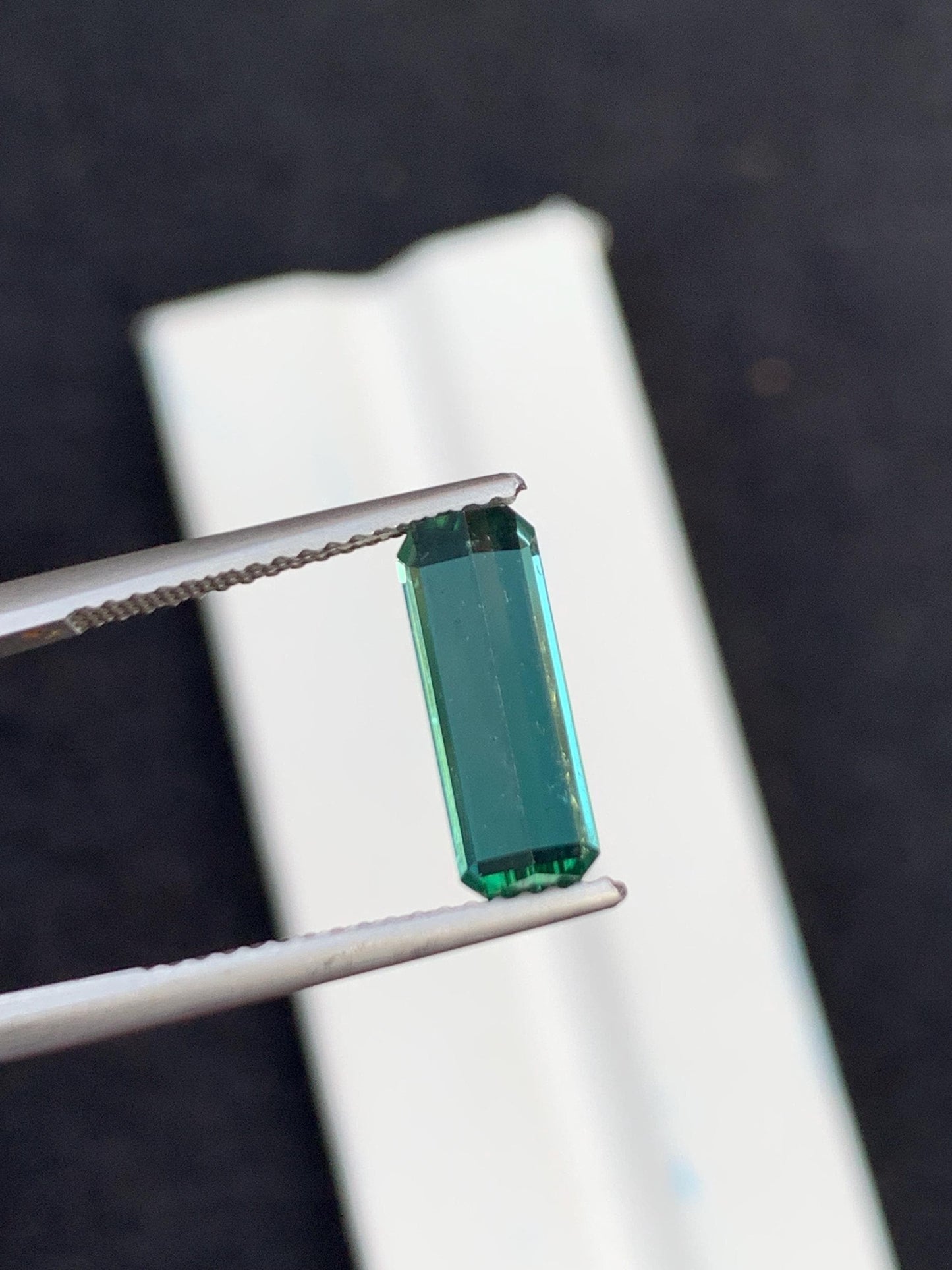 Blue Tourmaline Faceted 1.70 ct - Gemstone for Engagement Ring