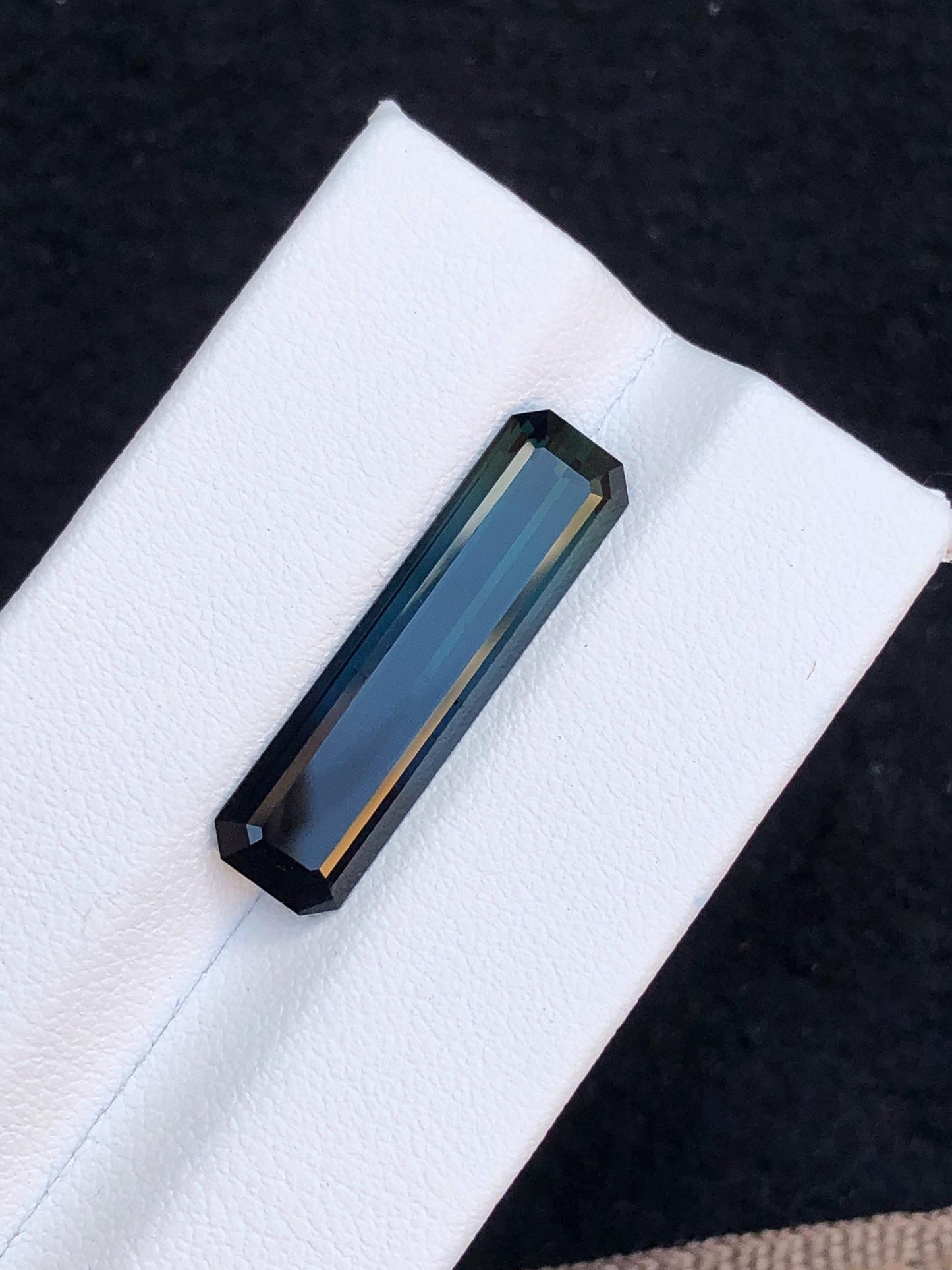 Bi Colour Tourmaline Faceted 7.15 ct - Rare Afghan Gemstone