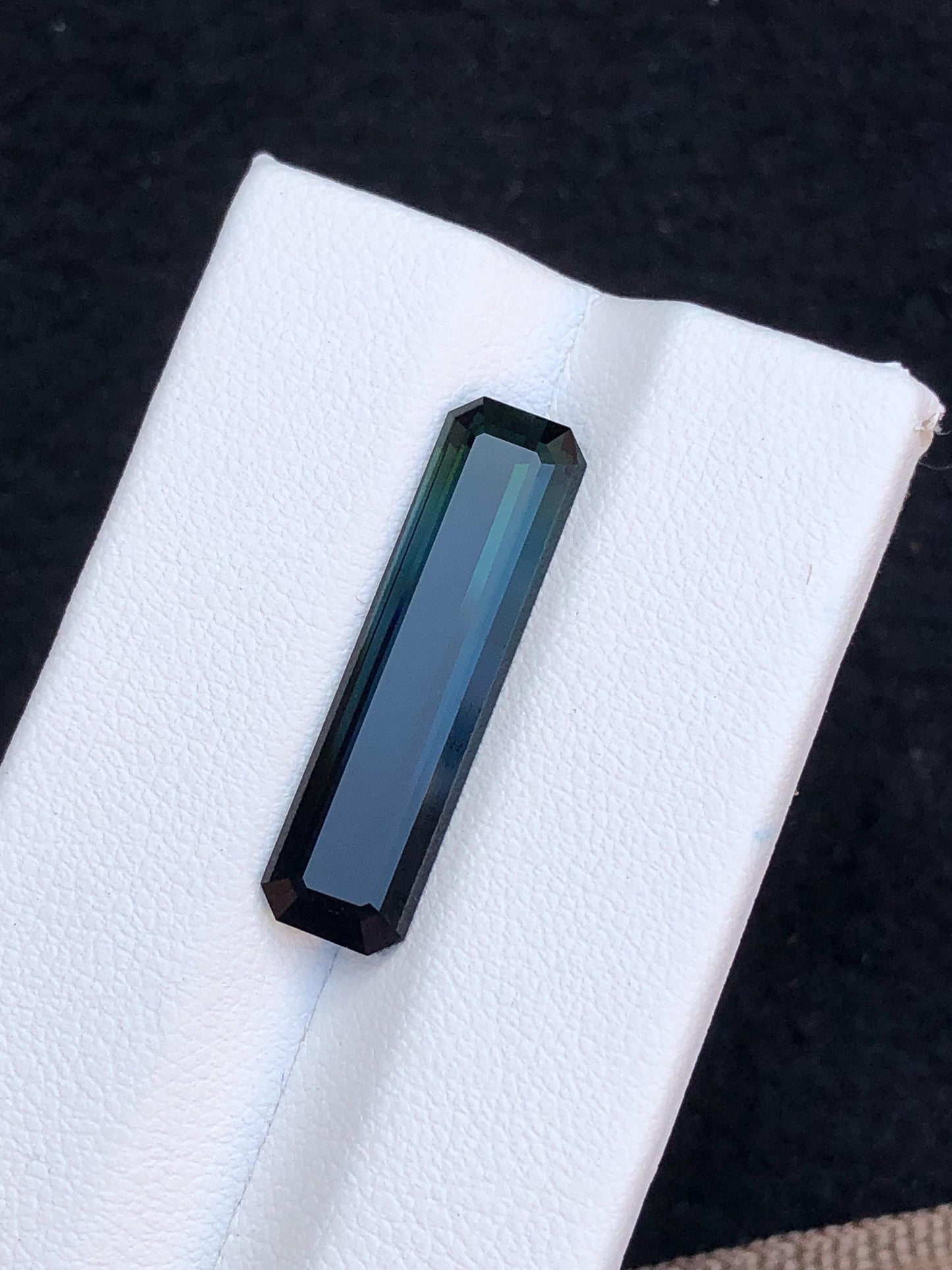 Bi Colour Tourmaline Faceted 7.15 ct - Rare Afghan Gemstone