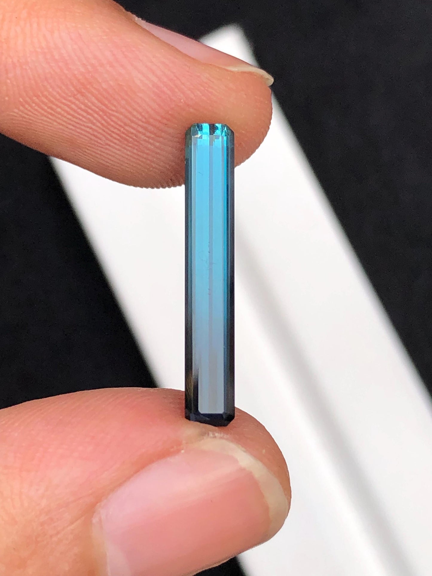 Natural Blue Tourmaline 2.80 ct Faceted - Natural Gemstone for Jewelry from Afghanistan