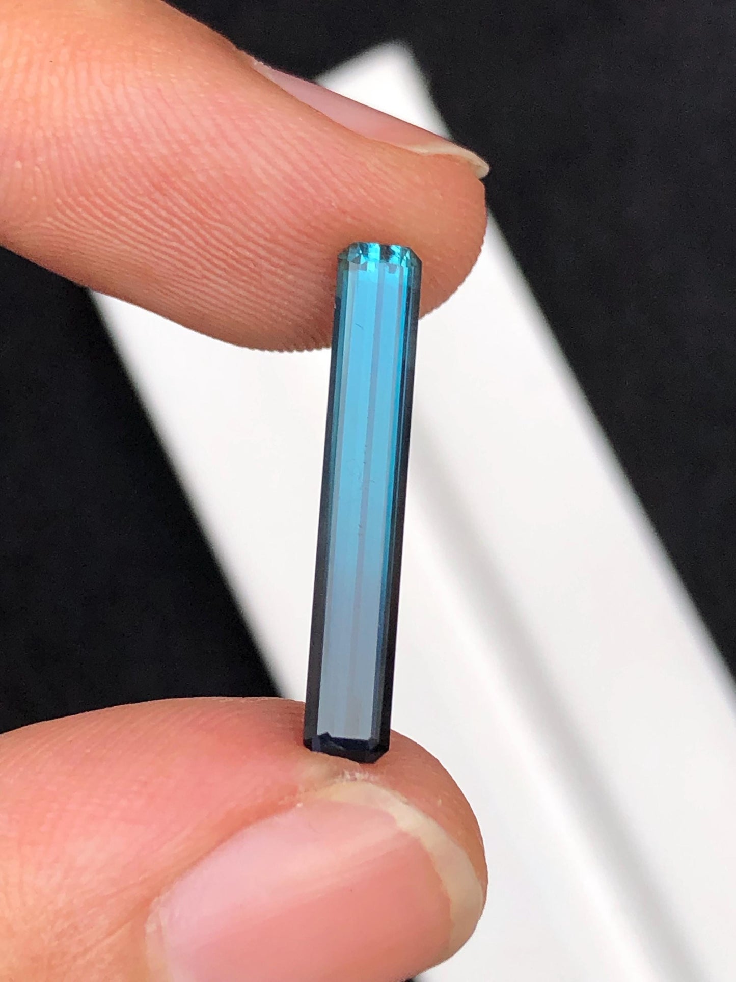 Natural Blue Tourmaline 2.80 ct Faceted - Natural Gemstone for Jewelry from Afghanistan