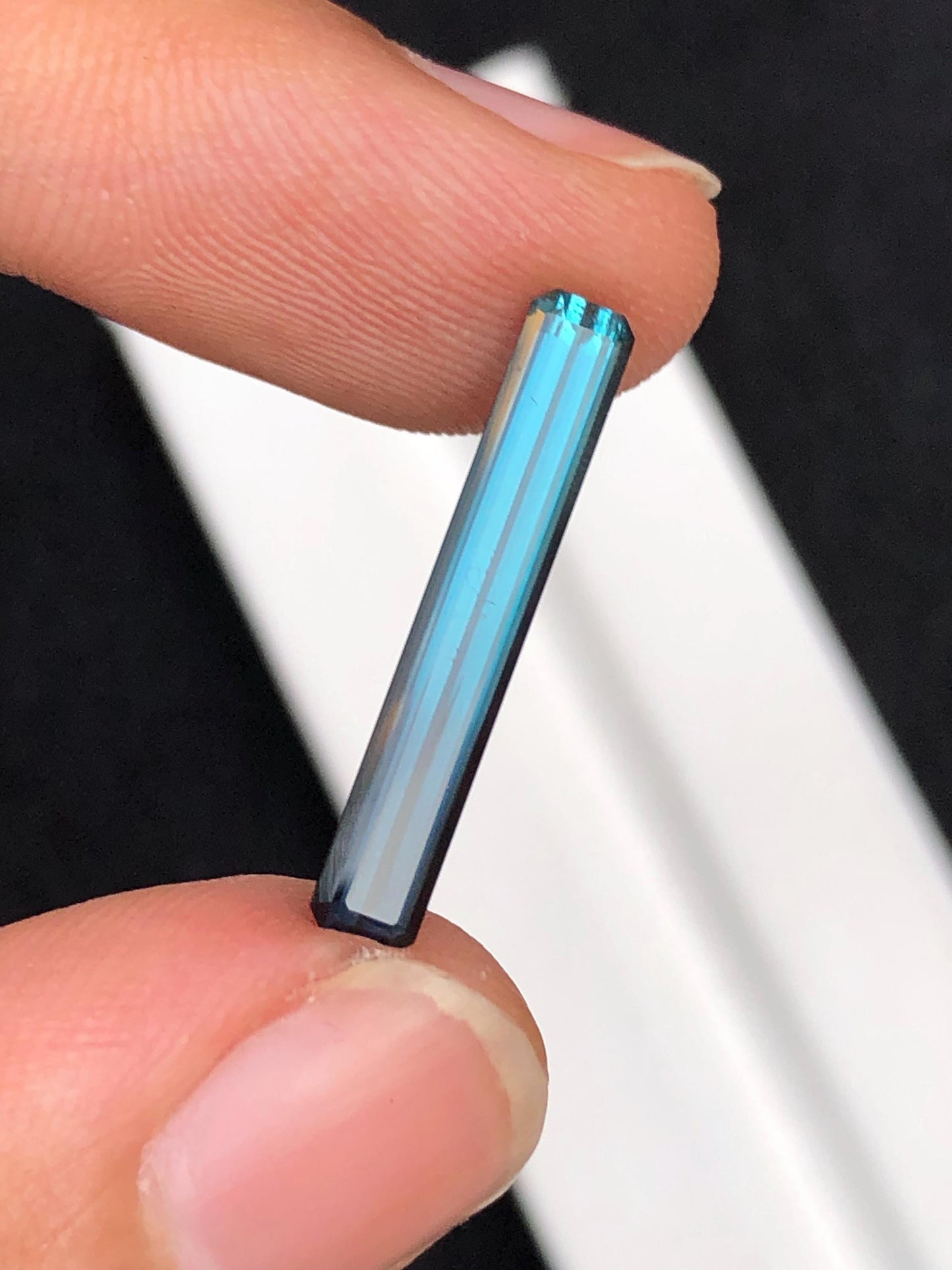 Natural Blue Tourmaline 2.80 ct Faceted - Natural Gemstone for Jewelry from Afghanistan