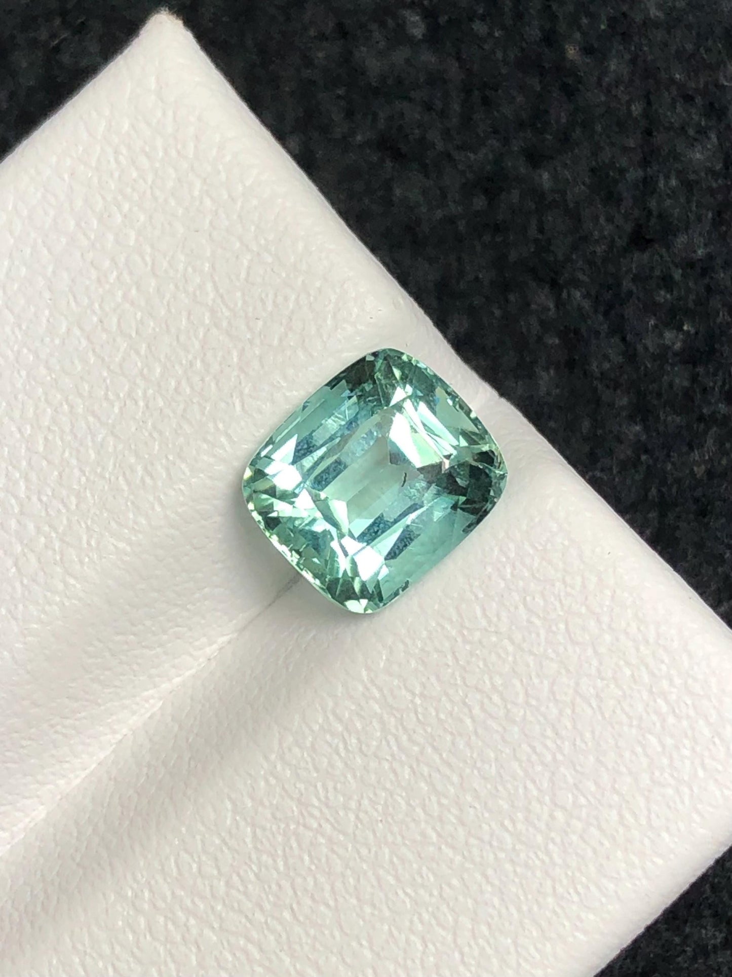 Natural Sea Foam Tourmaline Faceted 2.25 ct - Gemstone for Jewelry from Afghanistan