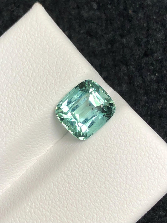 Natural Sea Foam Tourmaline Faceted 2.25 ct - Gemstone for Jewelry from Afghanistan