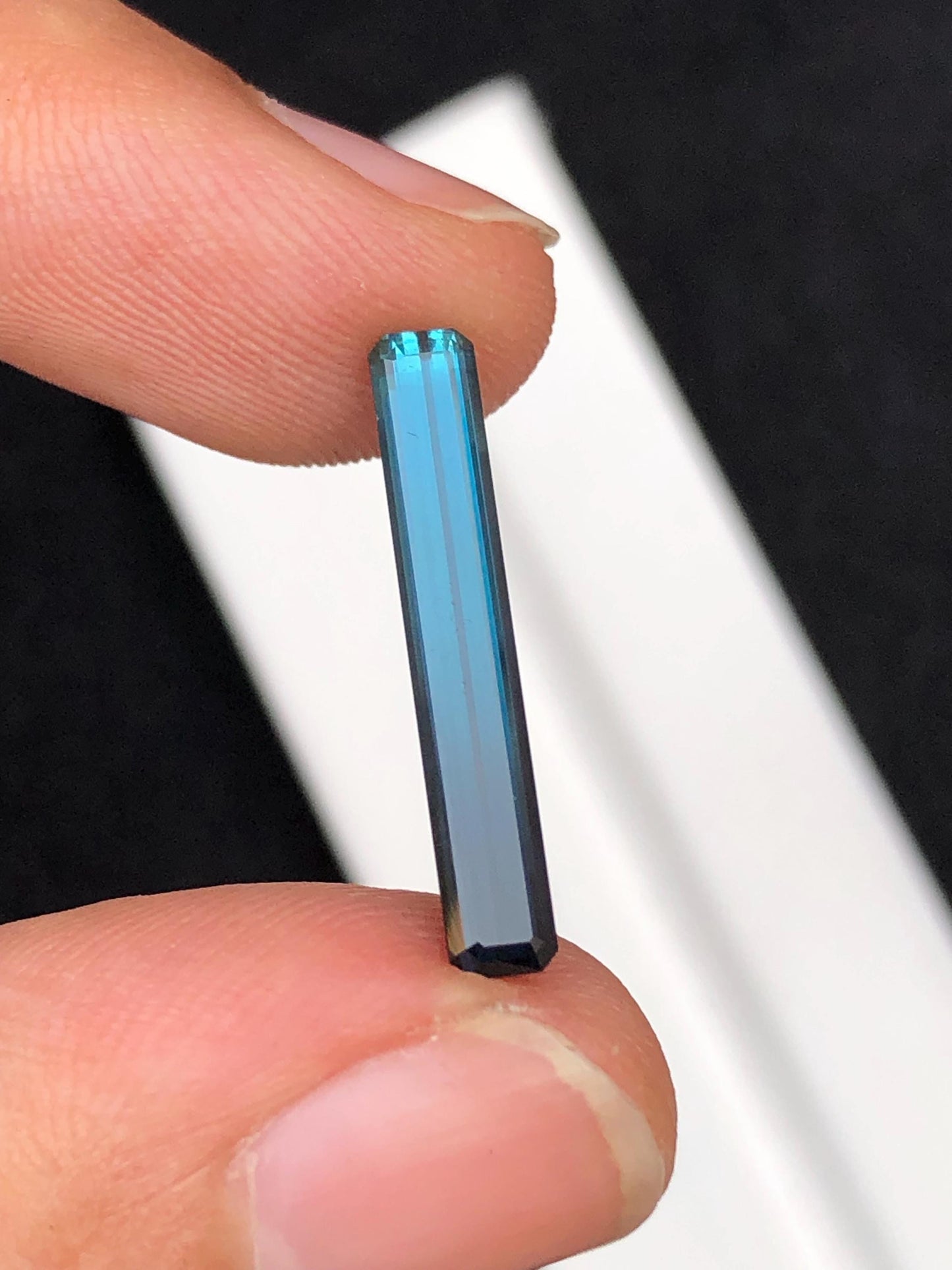 Natural Blue Tourmaline 2.80 ct Faceted - Natural Gemstone for Jewelry from Afghanistan