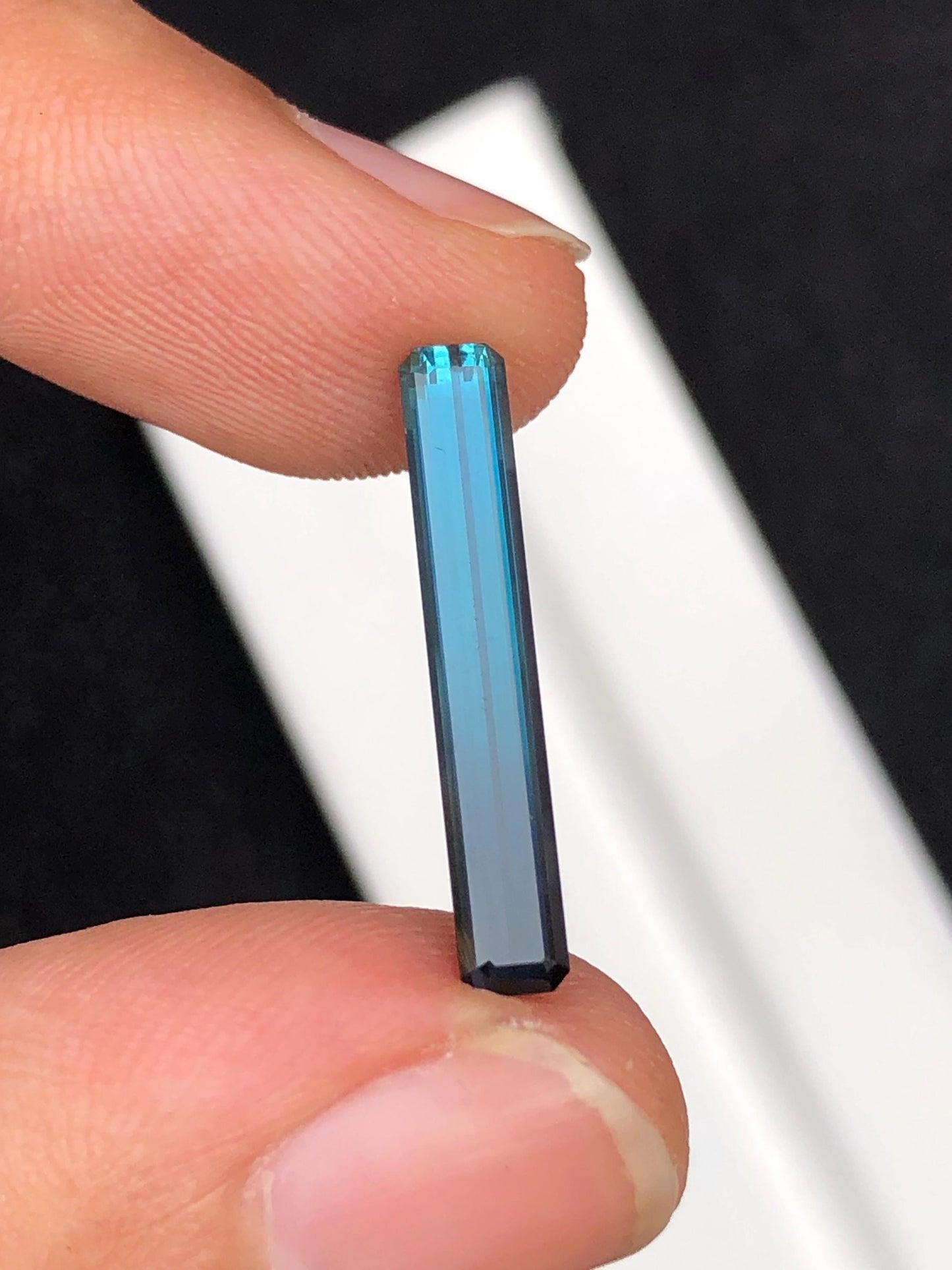 Natural Blue Tourmaline 2.80 ct Faceted - Natural Gemstone for Jewelry from Afghanistan