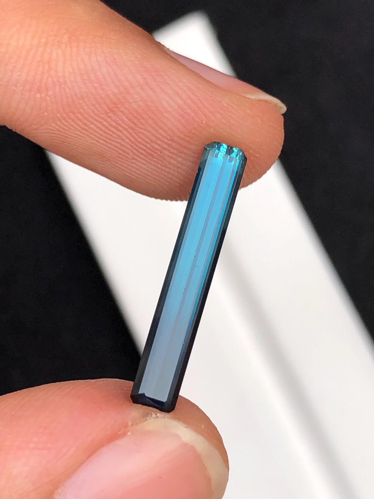 Natural Blue Tourmaline 2.80 ct Faceted - Natural Gemstone for Jewelry from Afghanistan