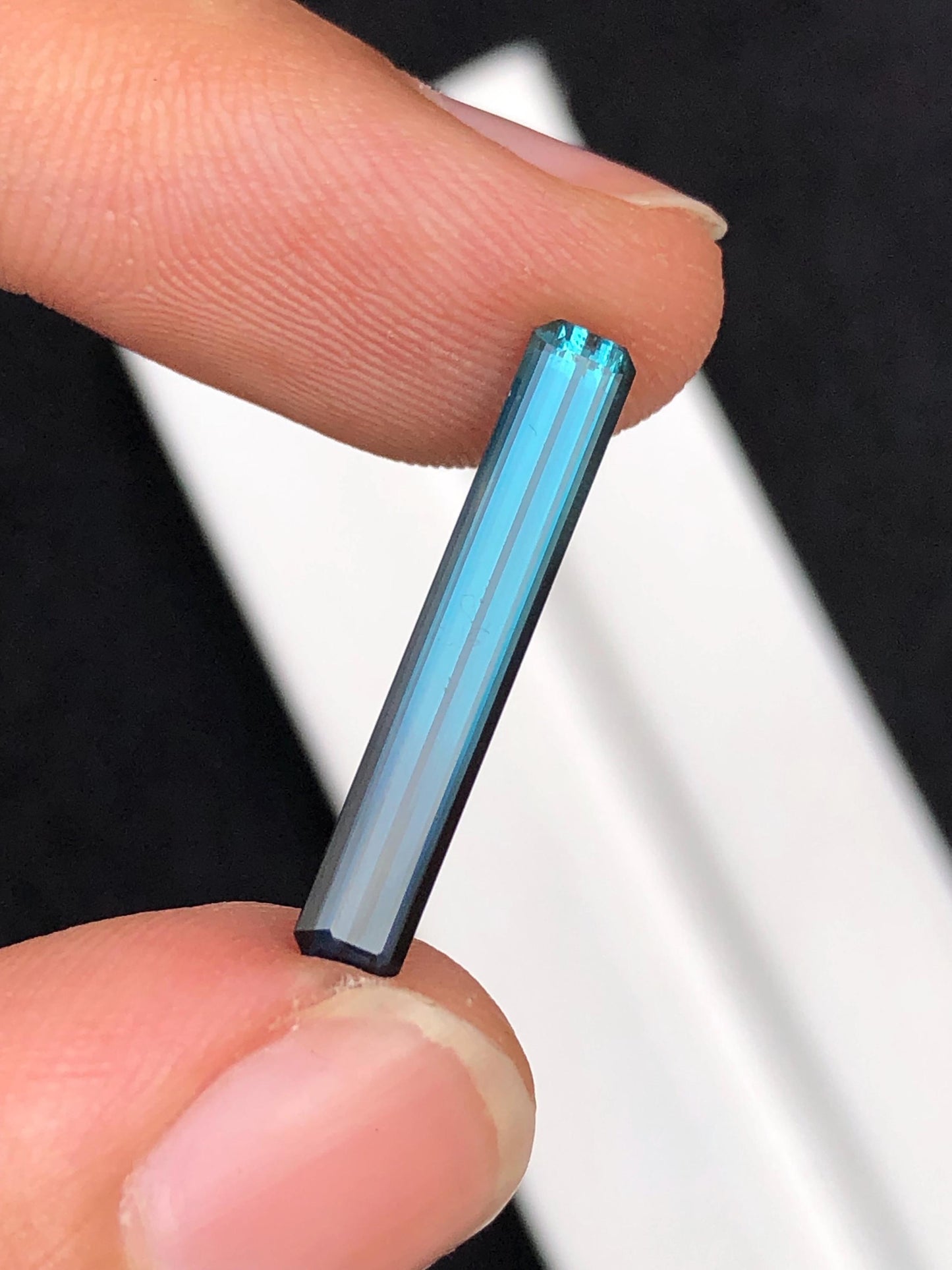 Natural Blue Tourmaline 2.80 ct Faceted - Natural Gemstone for Jewelry from Afghanistan