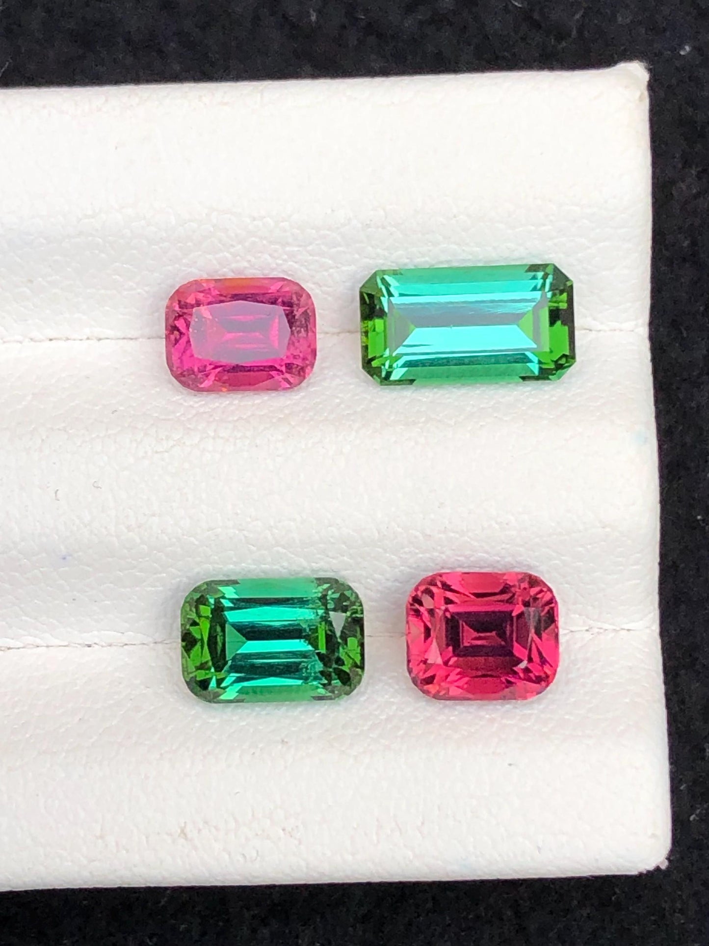 Bright Multi Colour Tourmaline Faceted 5 ct - Natural Gemstone for Jewelry from Afghanistan