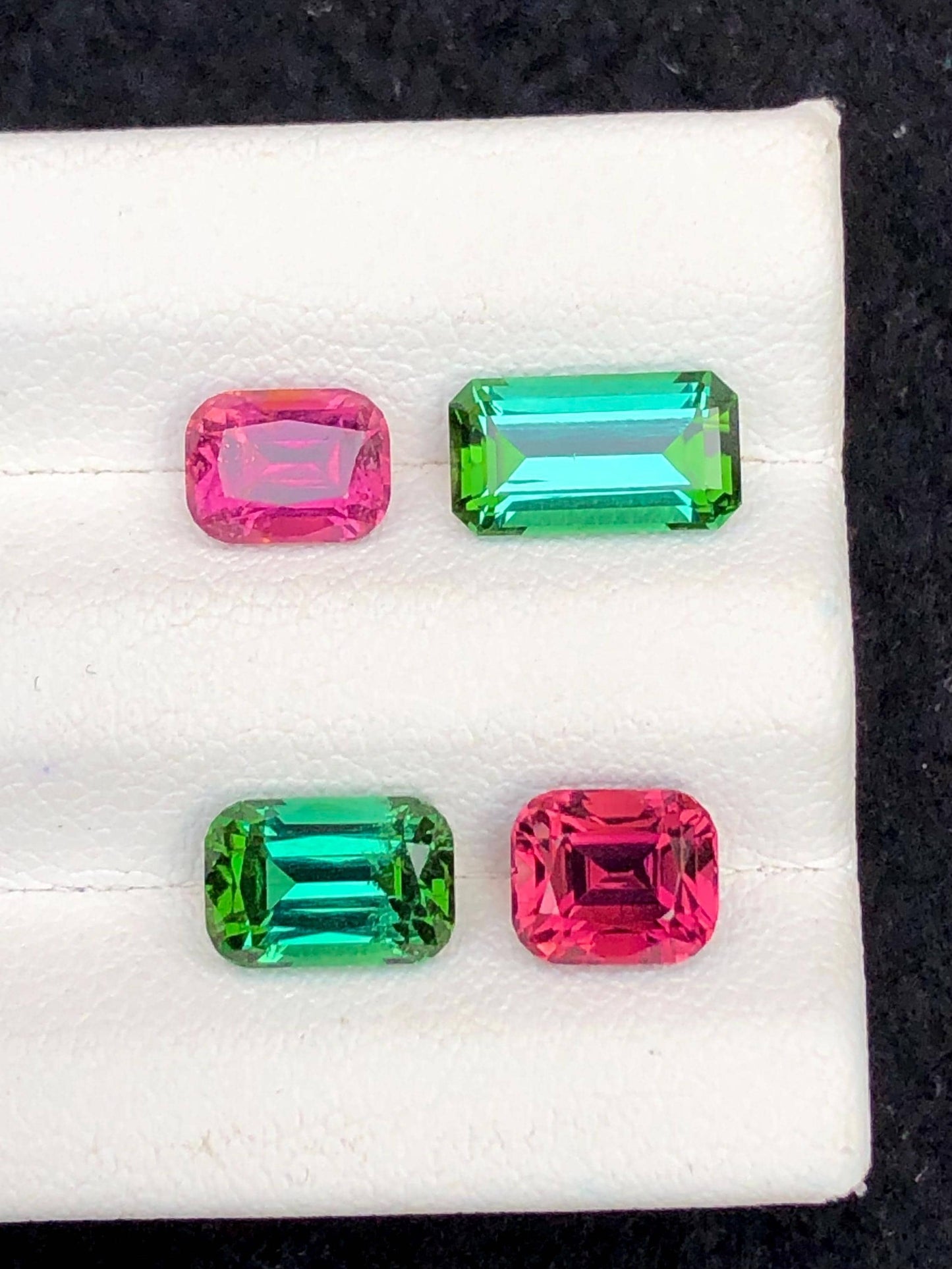 Bright Multi Colour Tourmaline Faceted 5 ct - Natural Gemstone for Jewelry from Afghanistan