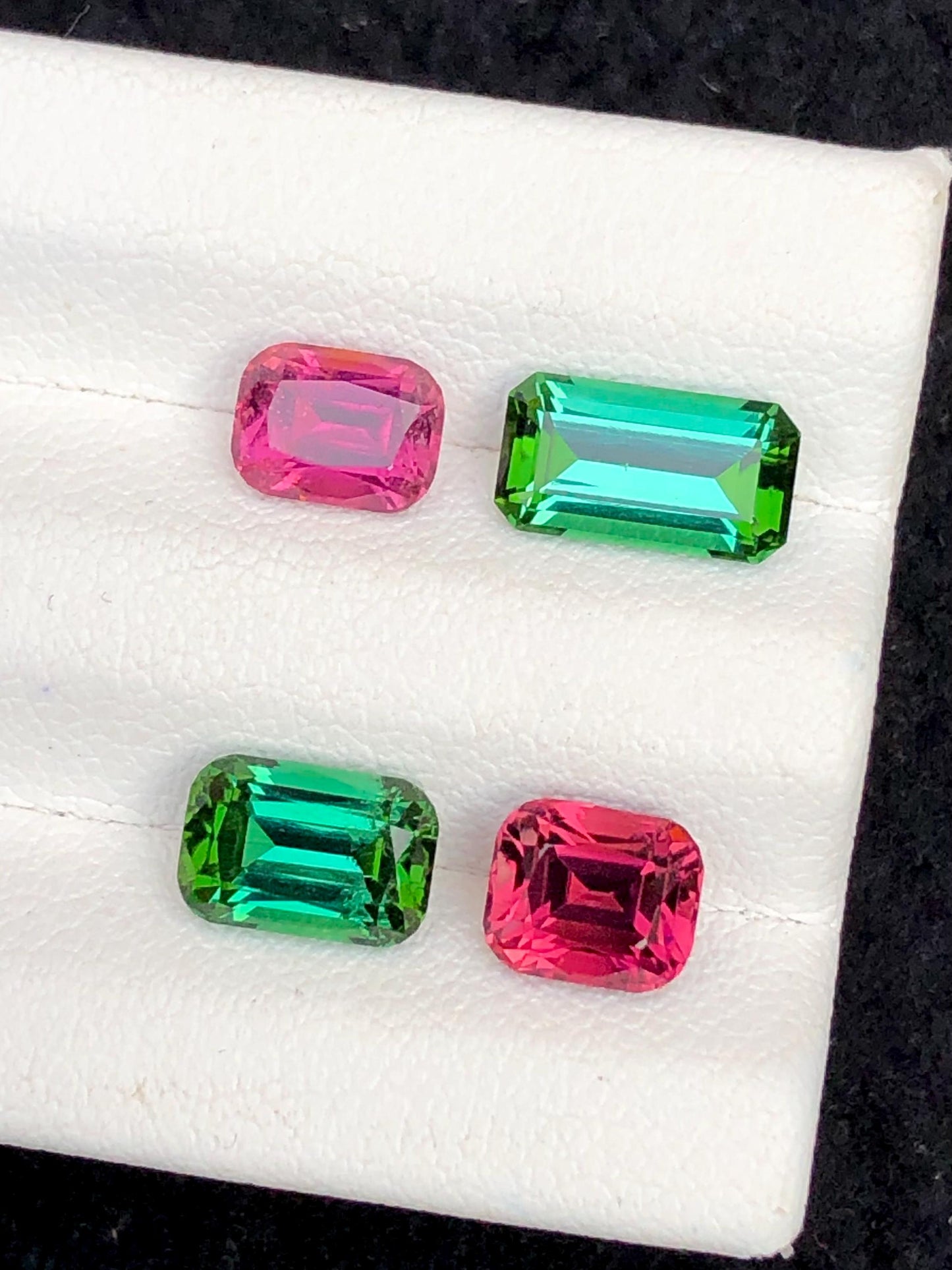 Bright Multi Colour Tourmaline Faceted 5 ct - Natural Gemstone for Jewelry from Afghanistan