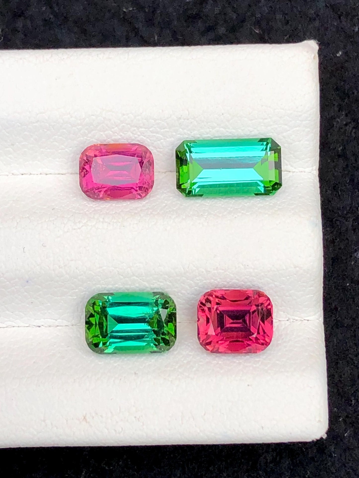 Bright Multi Colour Tourmaline Faceted 5 ct - Natural Gemstone for Jewelry from Afghanistan