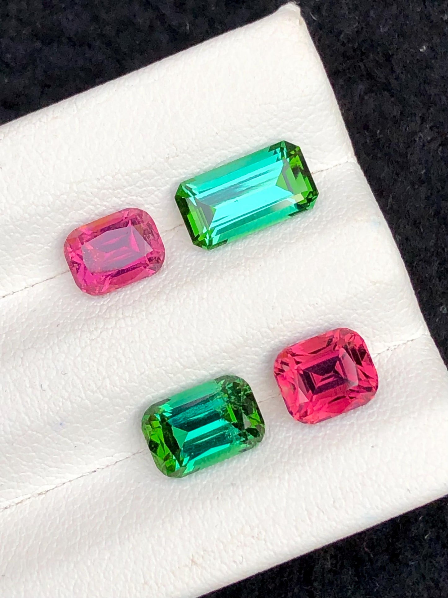 Bright Multi Colour Tourmaline Faceted 5 ct - Natural Gemstone for Jewelry from Afghanistan