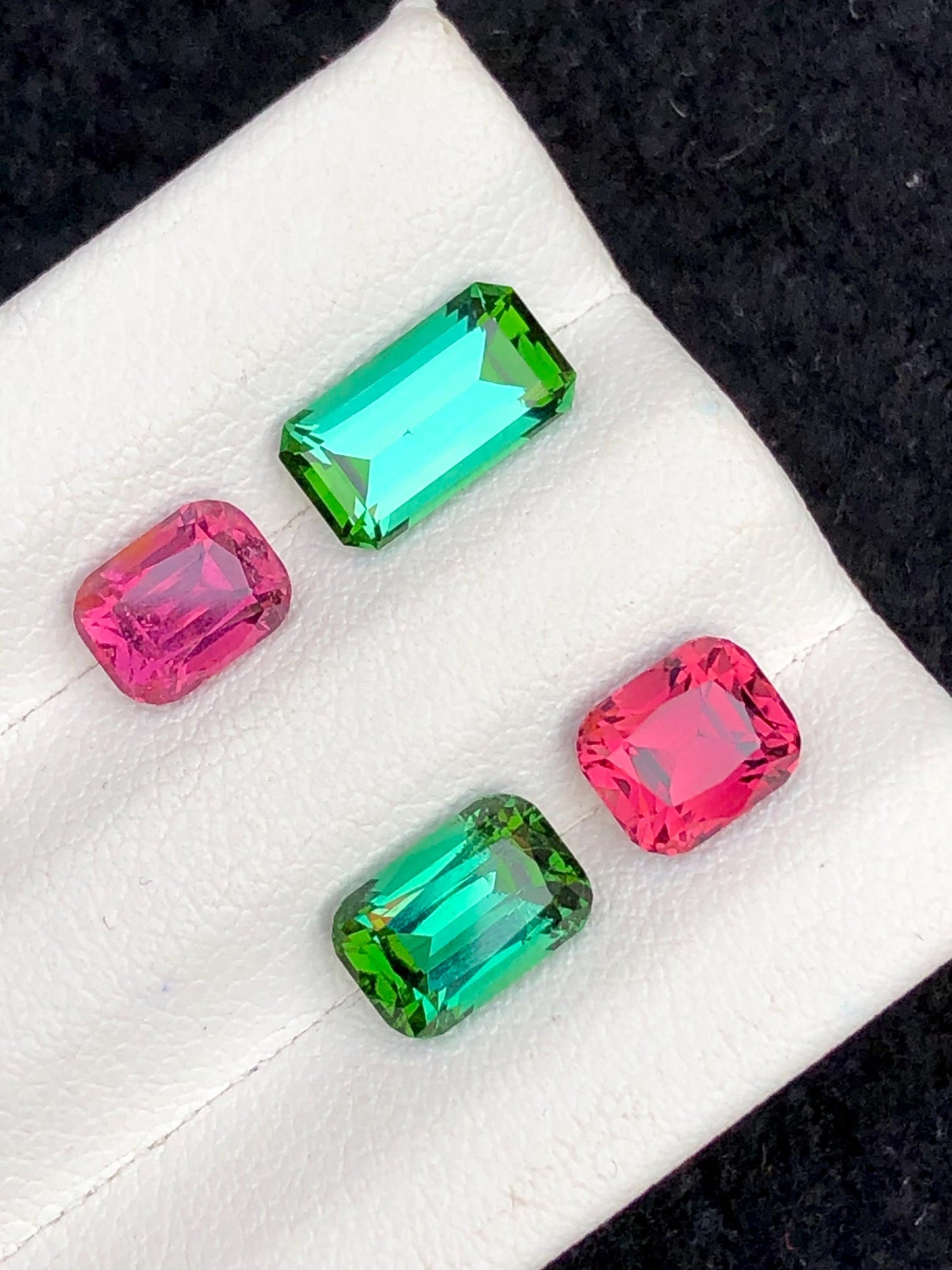Bright Multi Colour Tourmaline Faceted 5 ct - Natural Gemstone for Jewelry from Afghanistan