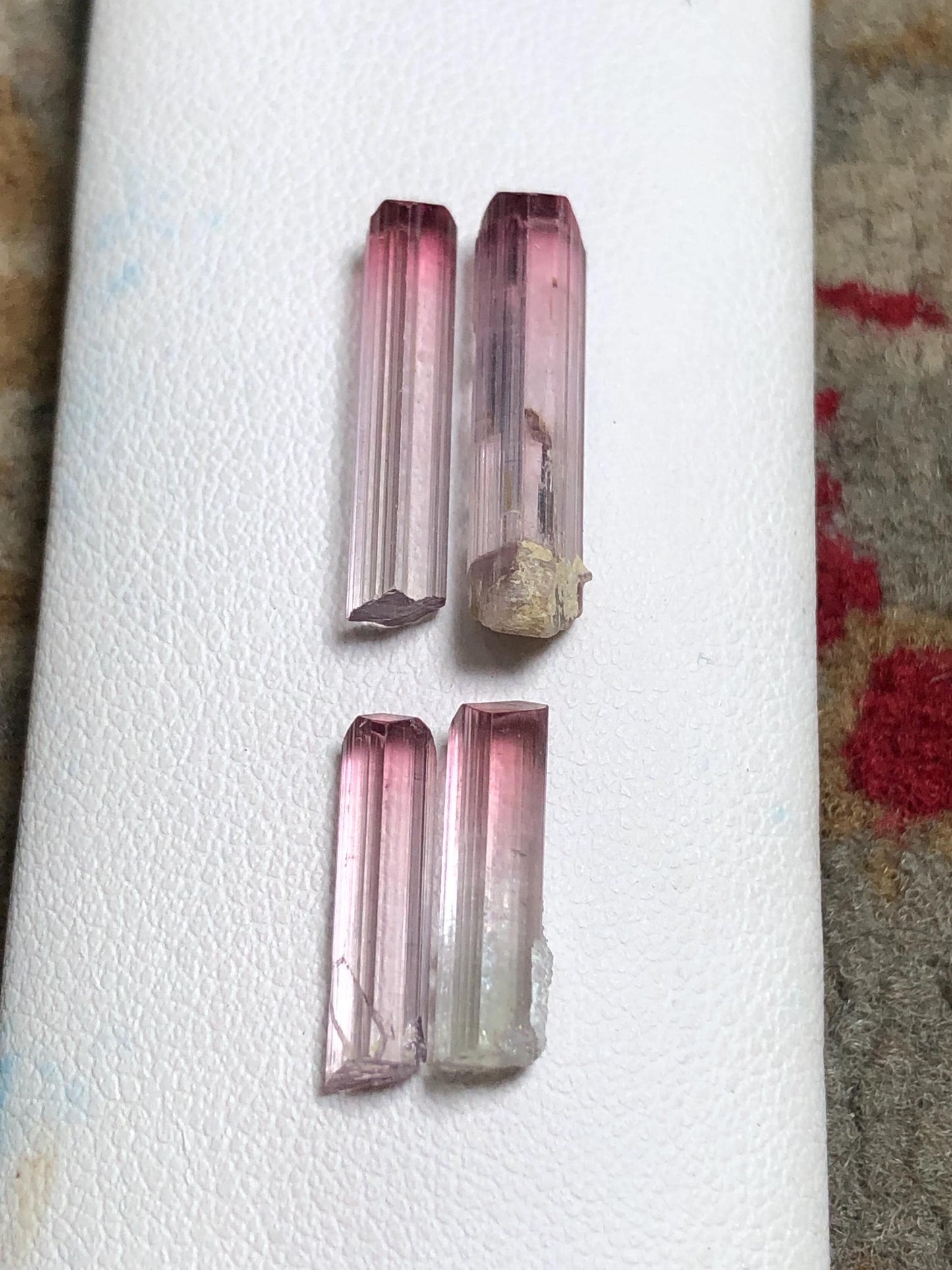 Paprook Tourmaline Crystal Pair 11.75 ct - Collector Specimen from Afghanistan (Paprook/Kunar)