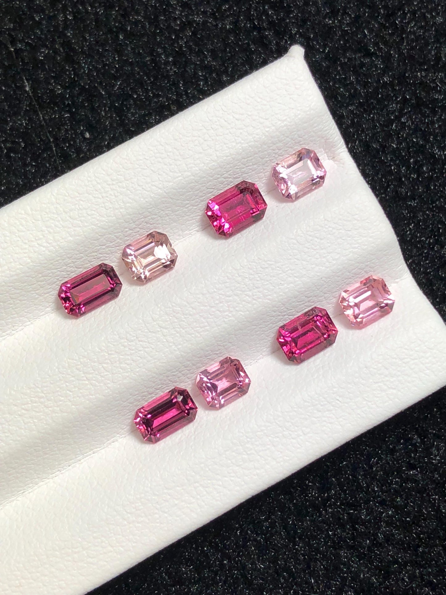 Hot Pink Tourmaline Pair: Natural Gemstone, Afghanistan Origin, 3.60 CTs