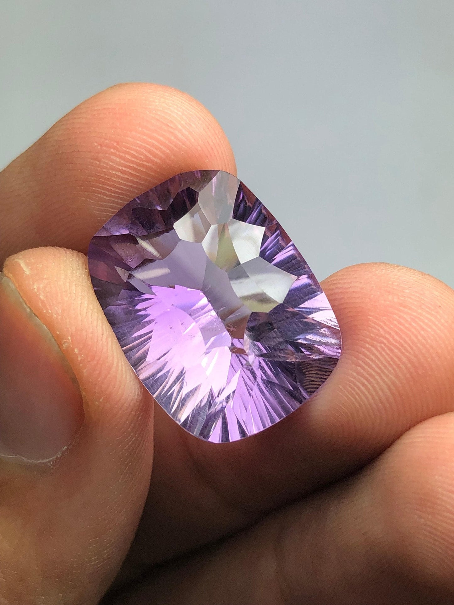 Amethyst Faceted 20.60 ct - Deep Violet Gem for Luxury Jewelry