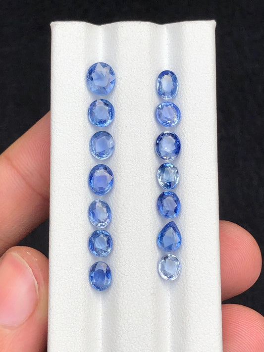 Sapphire Faceted Lot 9.85 ct - Loose Gemstone Parcel