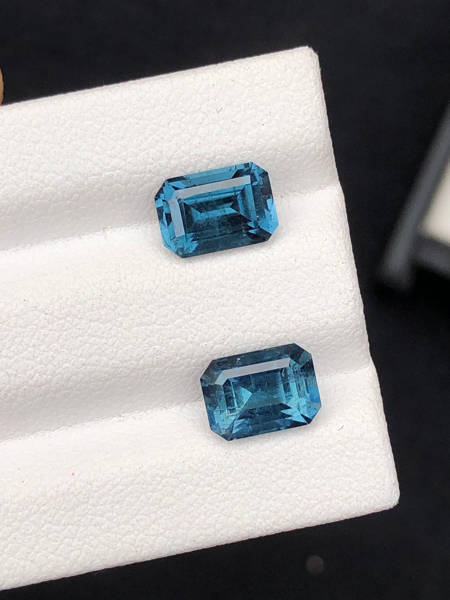 Blue Tourmaline Faceted 3.25 ct - Loose Gem from Afghanistan