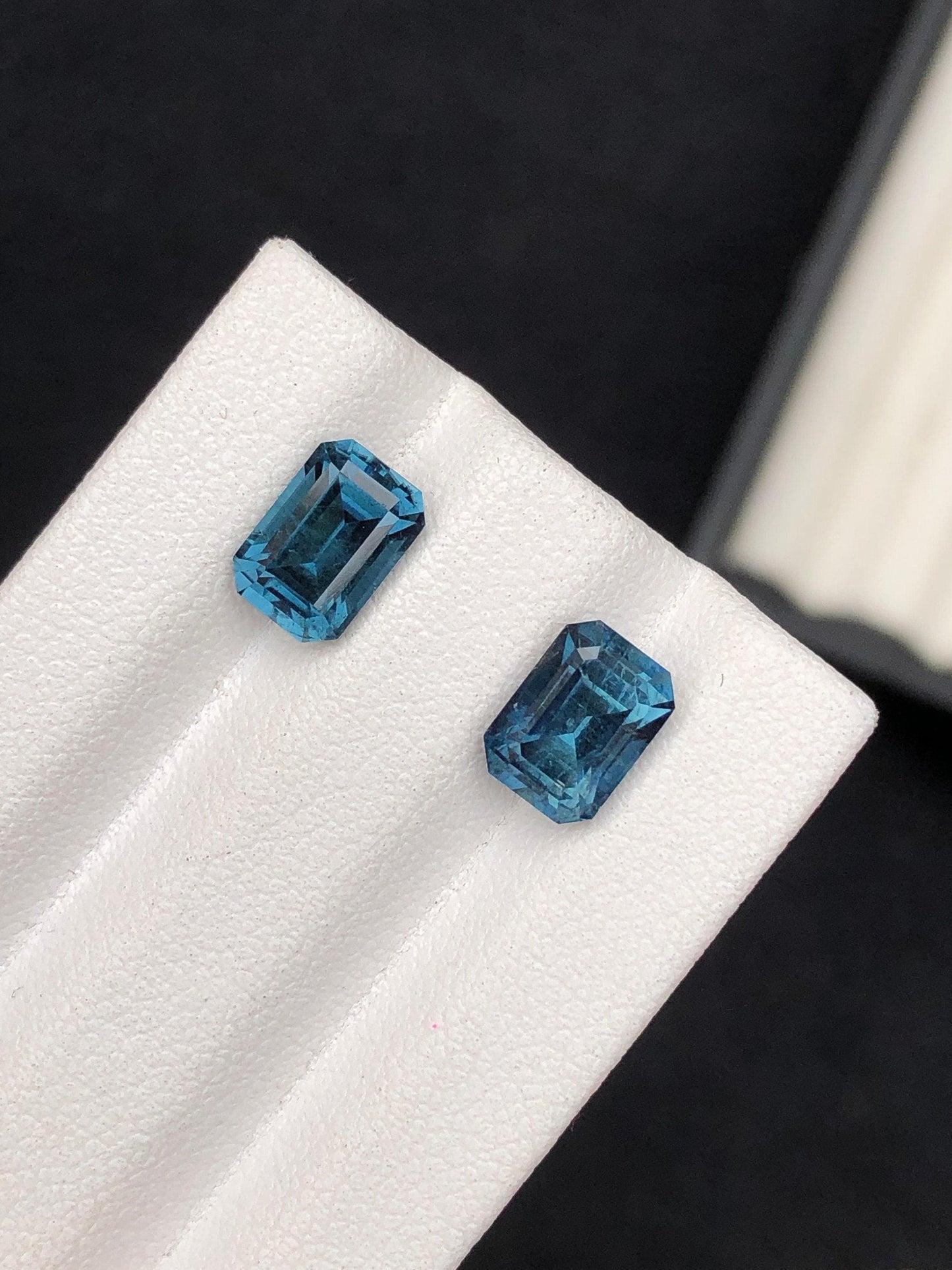 Blue Tourmaline Faceted 3.25 ct - Loose Gem from Afghanistan