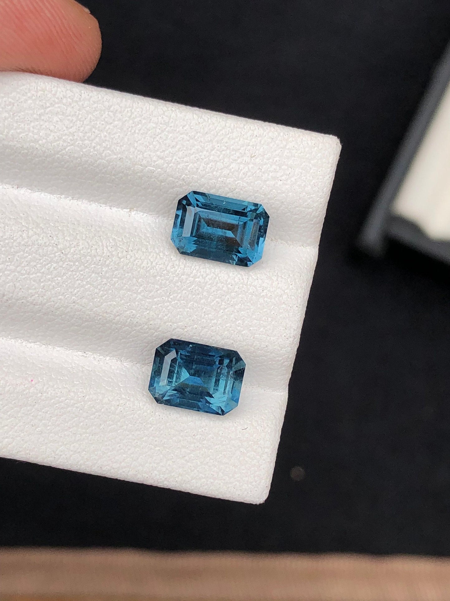 Blue Tourmaline Faceted 3.25 ct - Loose Gem from Afghanistan