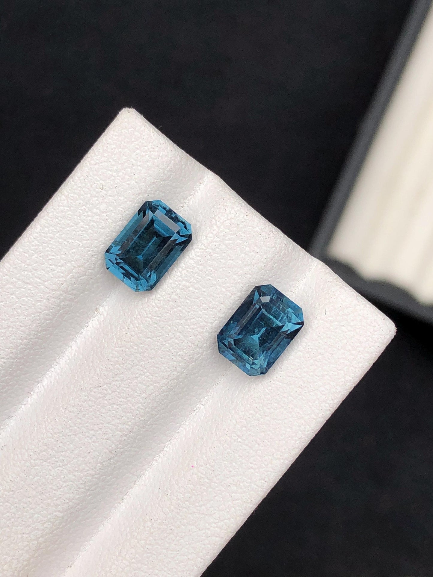 Blue Tourmaline Faceted 3.25 ct - Loose Gem from Afghanistan