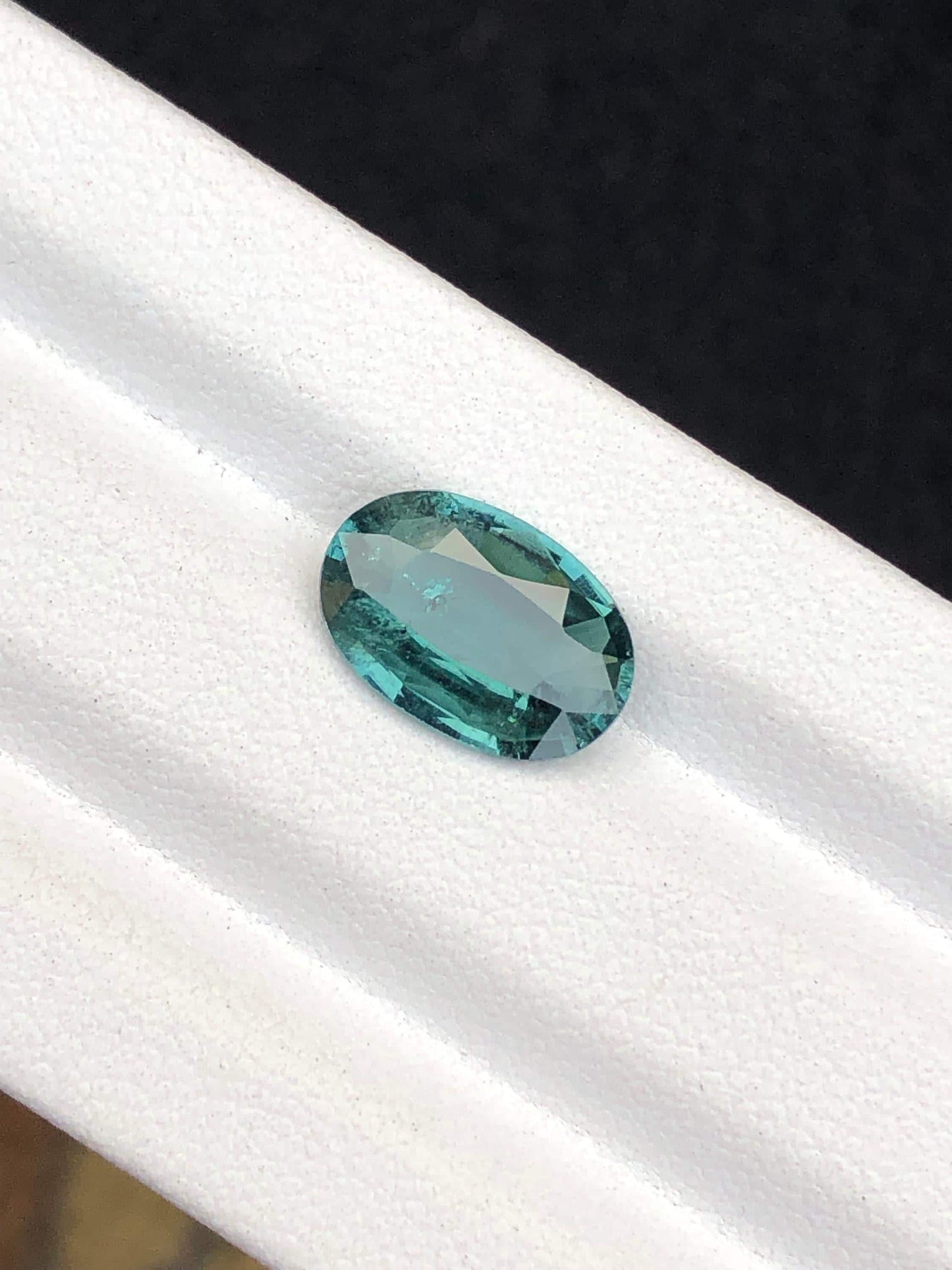 Blue Tourmaline Faceted 2.35 ct - Loose Gem from Afghanistan