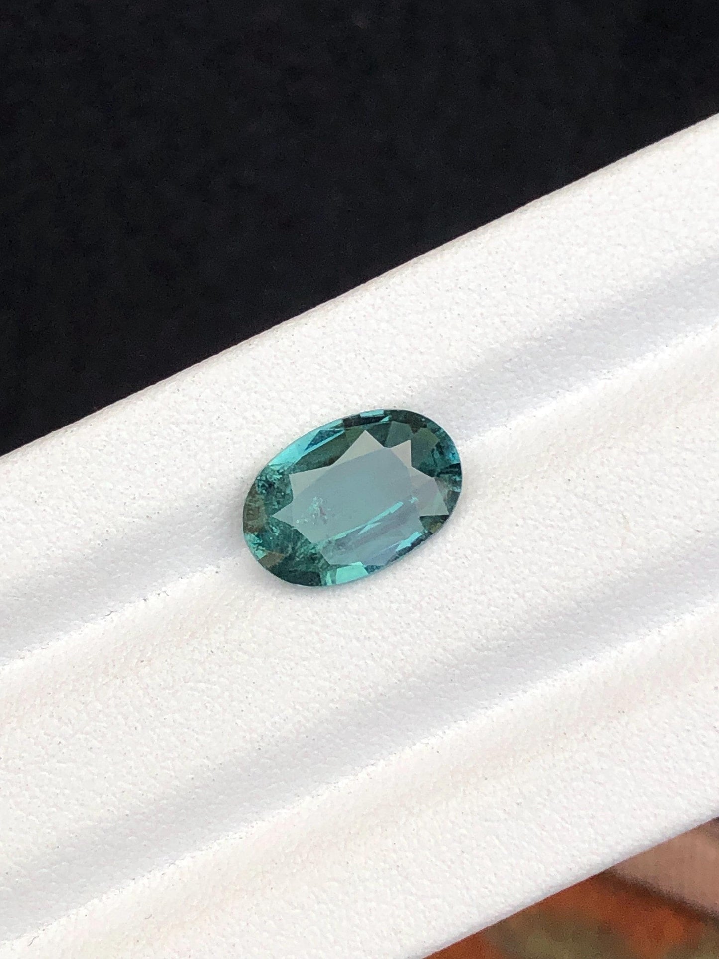 Blue Tourmaline Faceted 2.35 ct - Loose Gem from Afghanistan