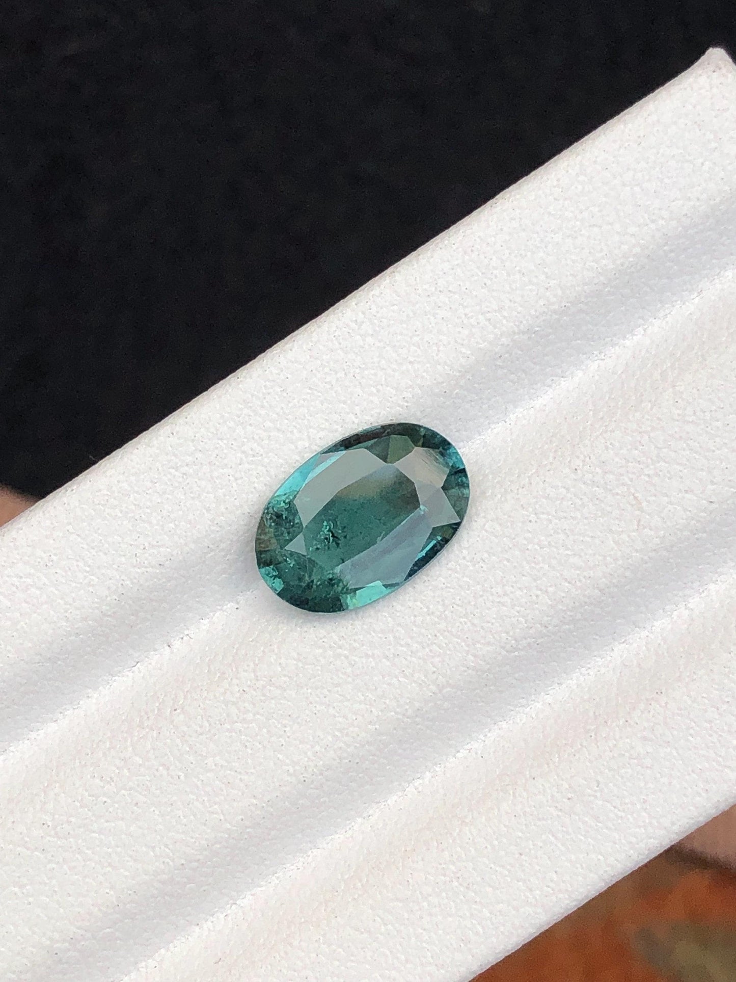 Blue Tourmaline Faceted 2.35 ct - Loose Gem from Afghanistan