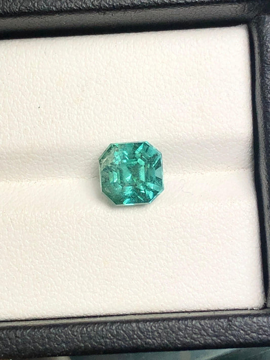 Blue Tourmaline Faceted 2.40 ct - Ring & Earring Gemstone Afghanistan