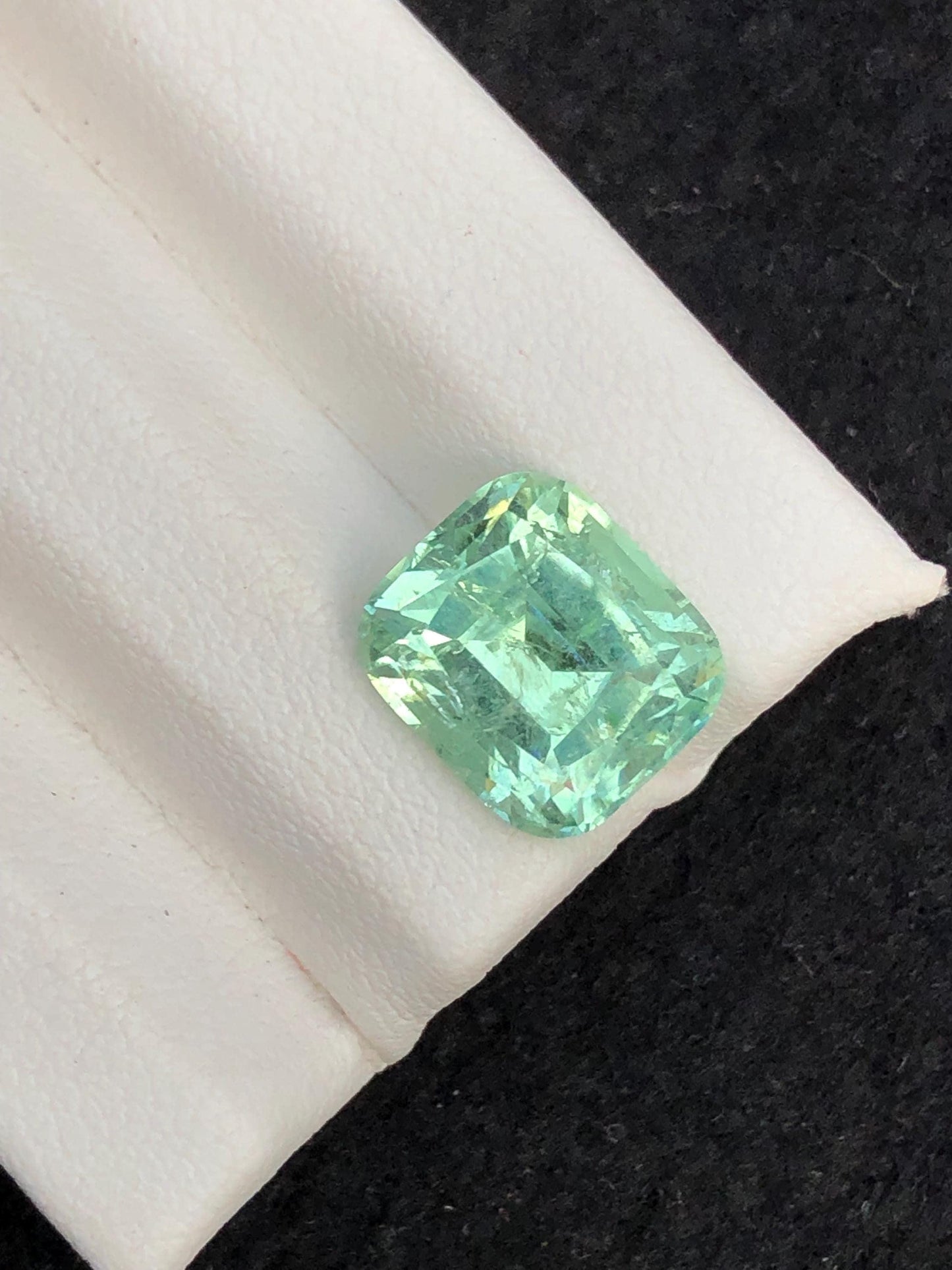 Mint Tourmaline Faceted 4.20 ct - Fine Jewelry Gemstone Afghanistan