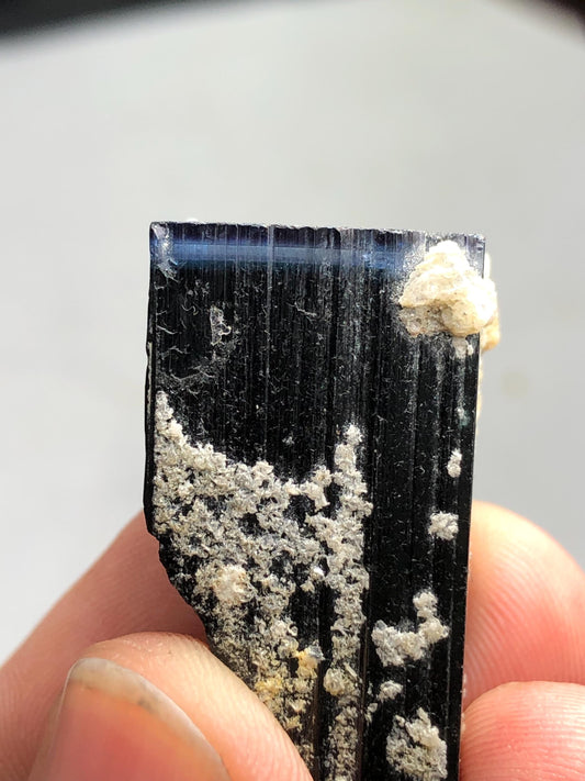 Bi Colour Tourmaline Crystal 14 g - Collector Mineral Specimen