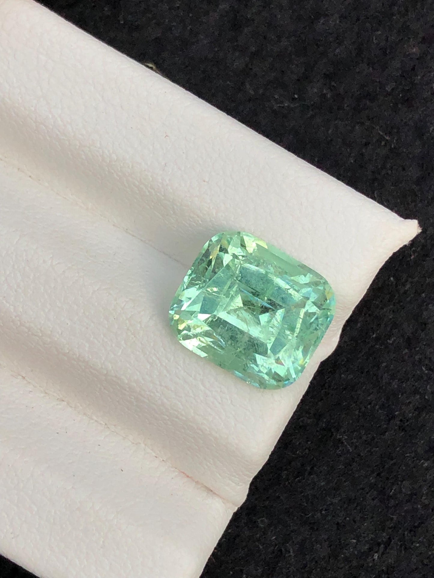 Mint Tourmaline Faceted 4.20 ct - Fine Jewelry Gemstone Afghanistan